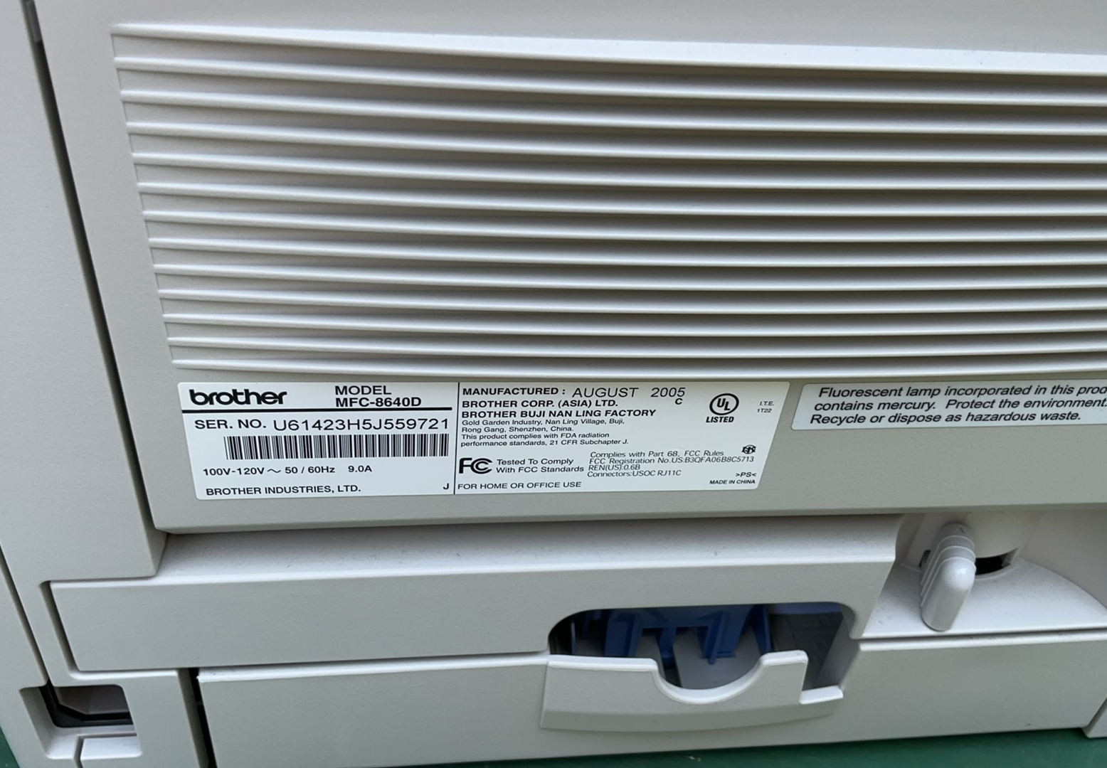 Brother MFC-8640D Printer - image 5 of 10