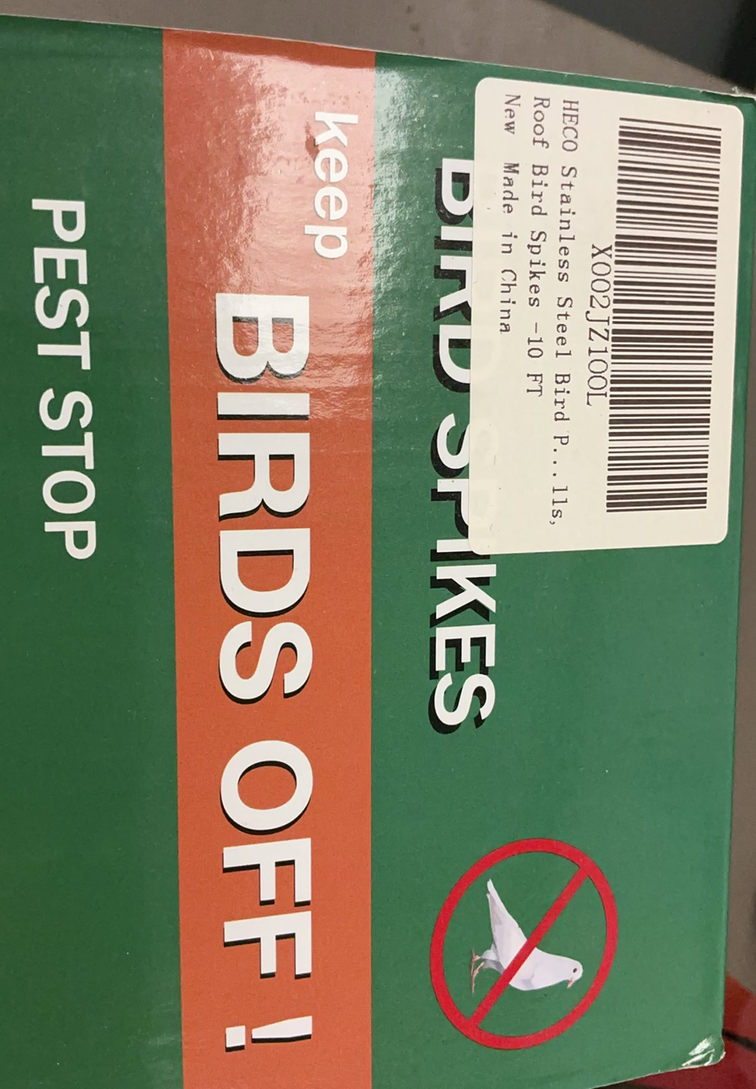 Bird Spikes Pest Deterrent Boxes - image 2 of 3