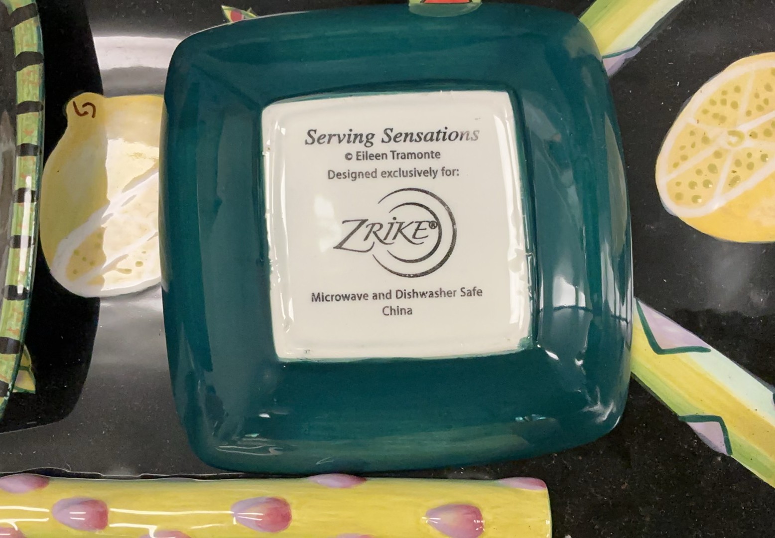 Colorful Ceramic Serving Items - image 9 of 9