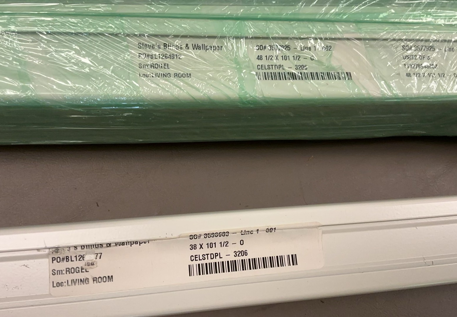 New Long Paper Blinds - image 4 of 7