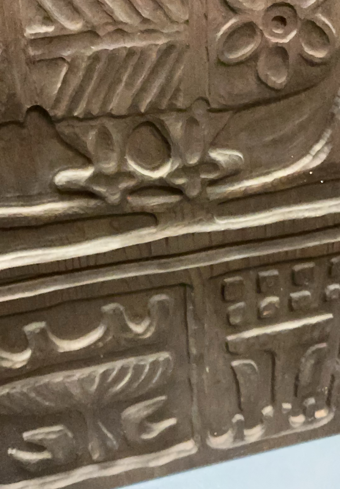 MCM Wooden Panel, 'Evie's Birds' design by Evelyn Ackerman for Panel Carve. - image 4 of 6