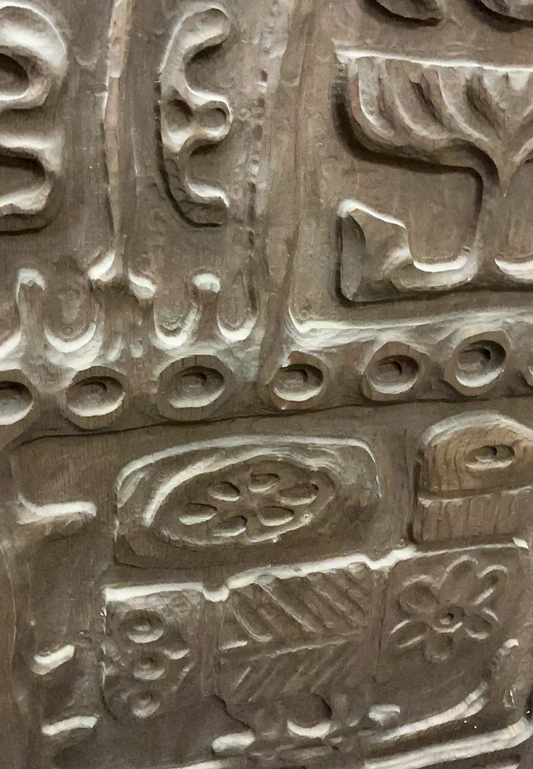 MCM Wooden Panel, 'Evie's Birds' design by Evelyn Ackerman for Panel Carve.  - image 3 of 6