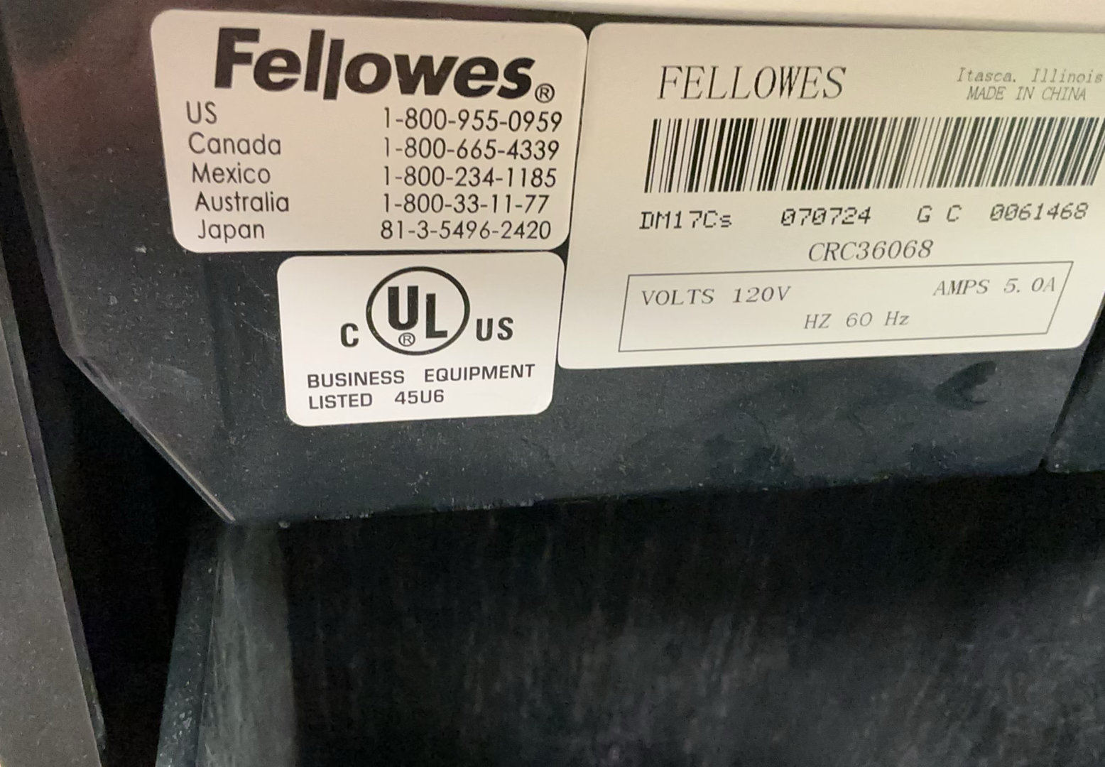 Fellowes paper shredder and Epson scanner - image 3 of 4