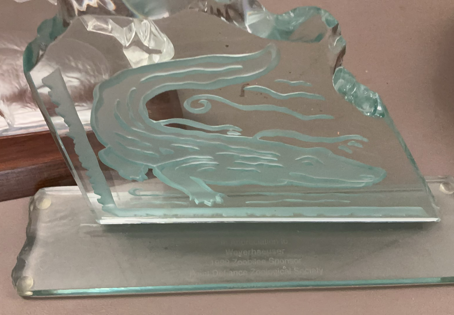 Two Glass Animal Art Pieces - image 3 of 4