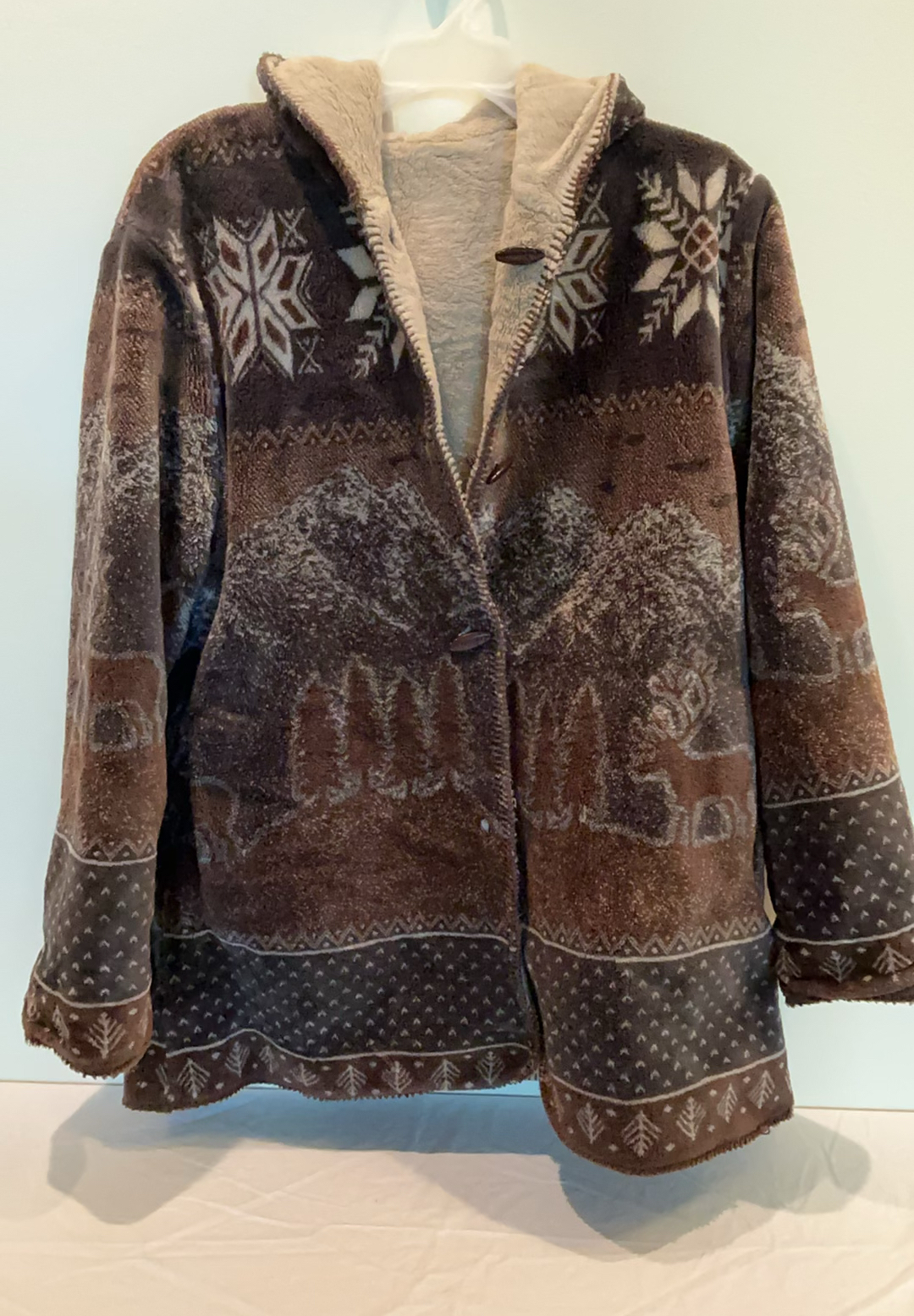 Woman’s Warm And Fuzzy Outerwear - image 4 of 7