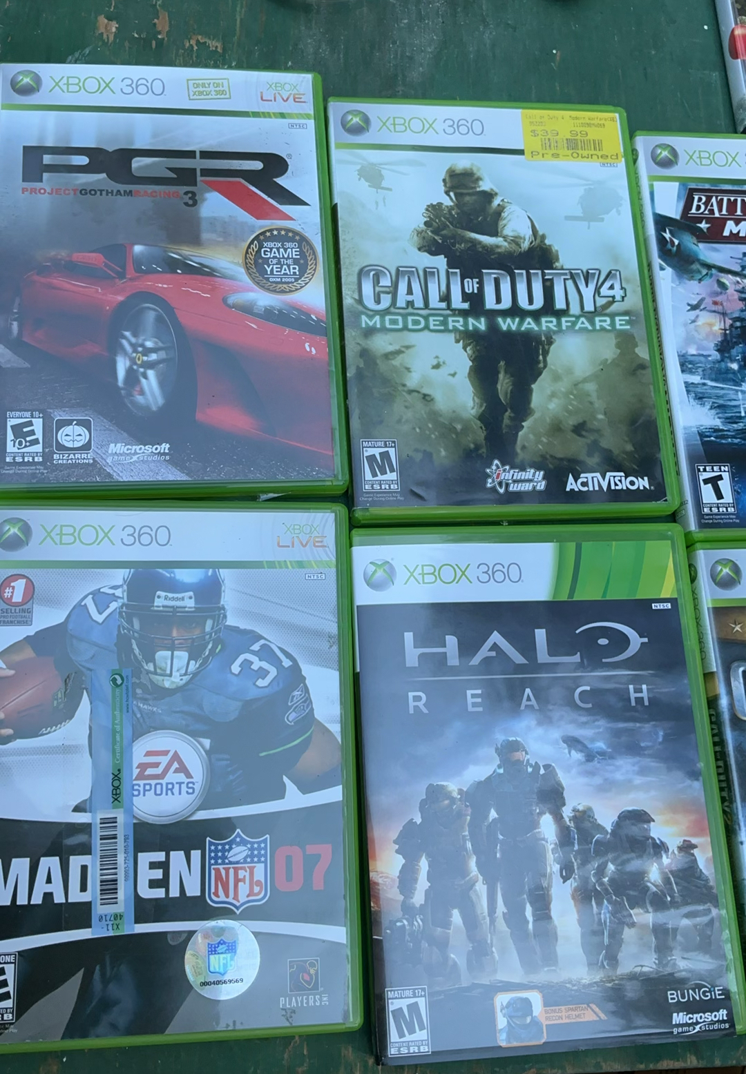Xbox 360 game collection with controllers and Kinect kit - image 2 of 6