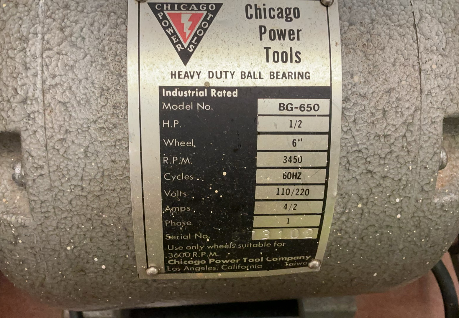 Chicago Bench Grinder, Tornado Torch - image 2 of 4