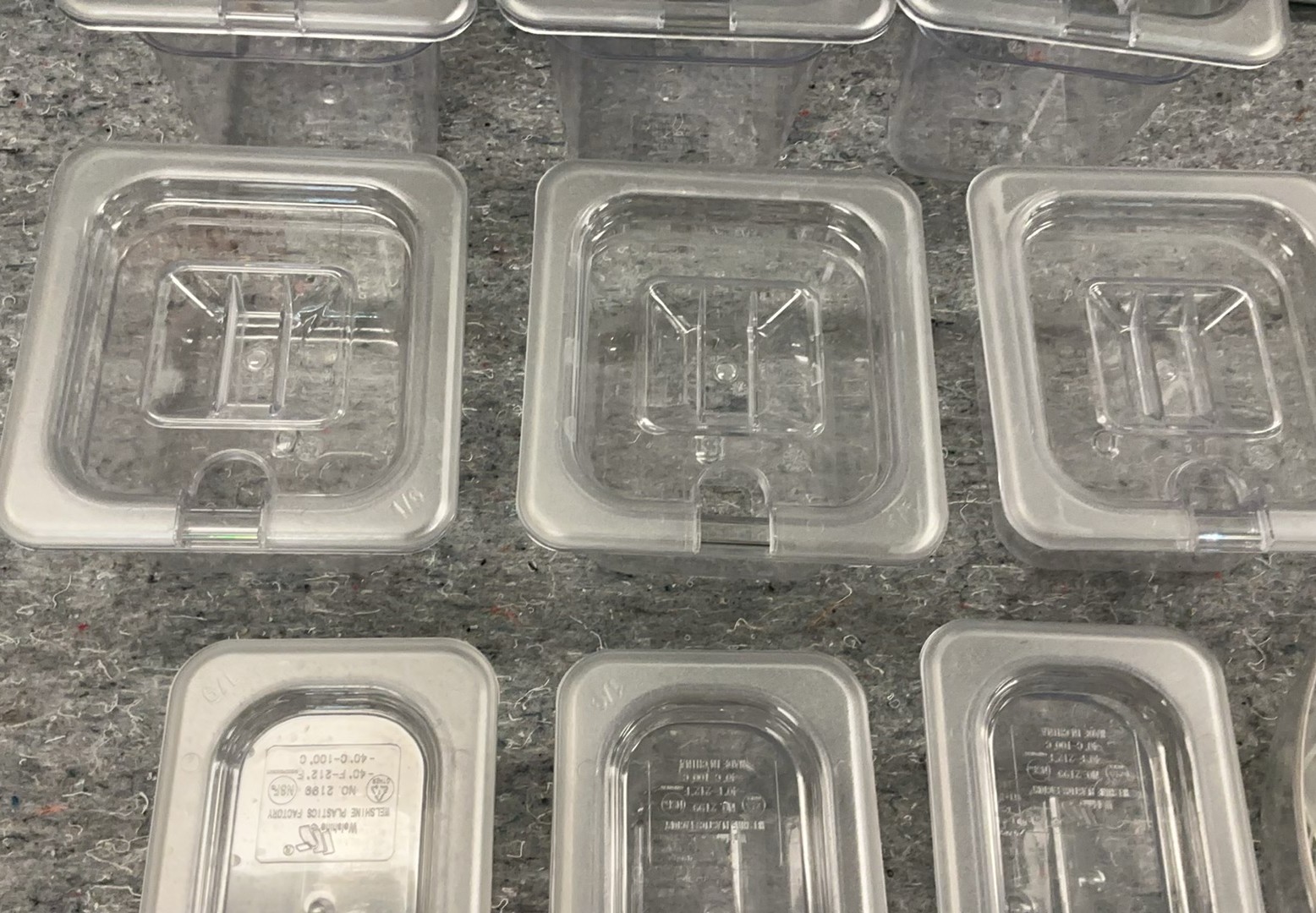 Plastic Salad Bar Containers - image 3 of 6