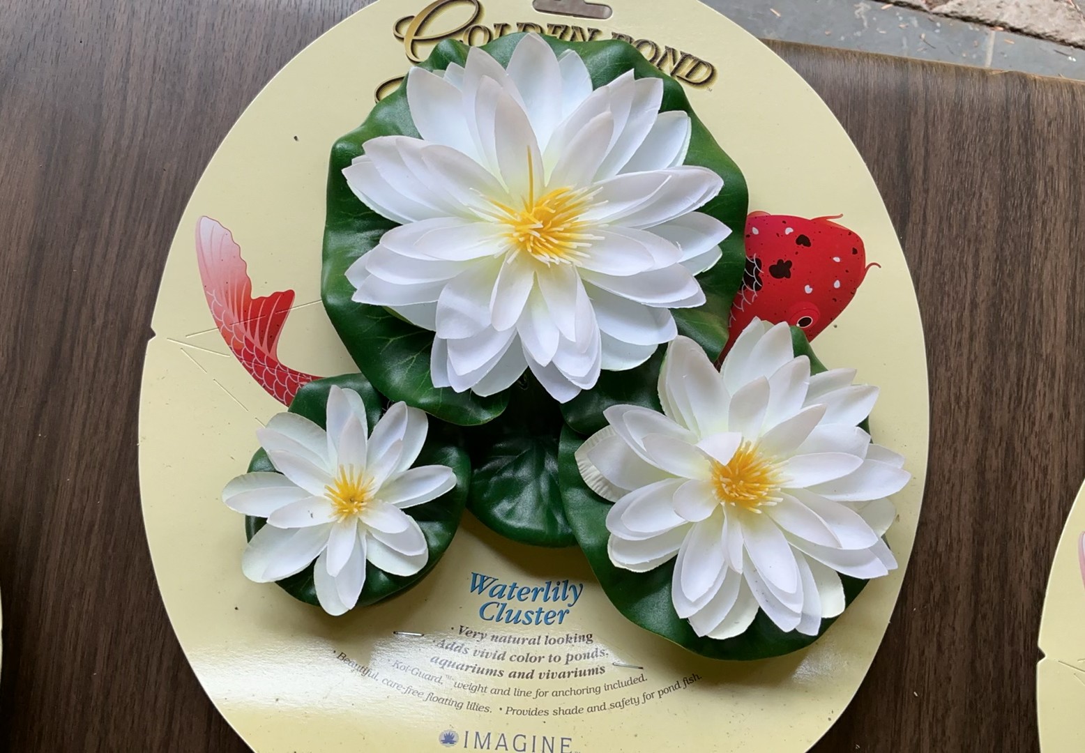 Mosaic Owl Plaques and Water Lily Cluster Arrangements - image 5 of 6