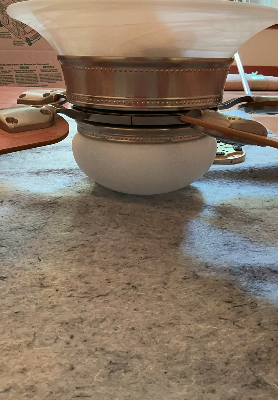Casablanca Lighted Ceiling Fan With Remotes - image 3 of 4