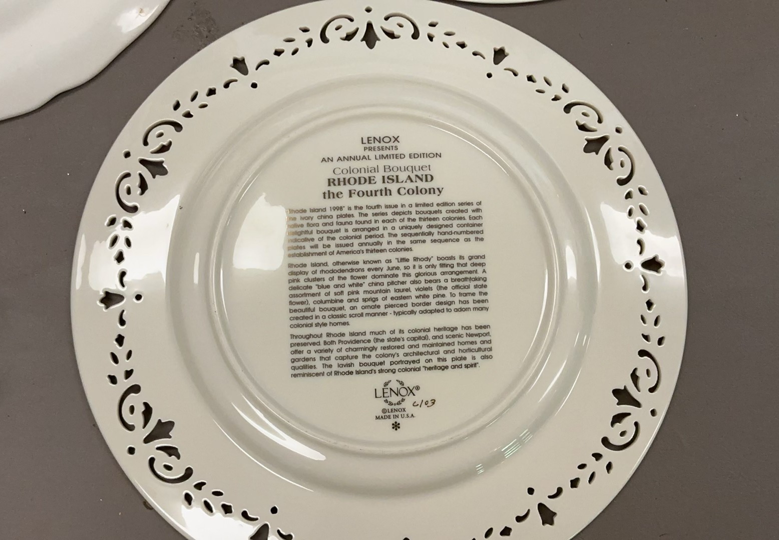 Assorted decorative porcelain plates with Currier & Ives and other motifs - image 13 of 20
