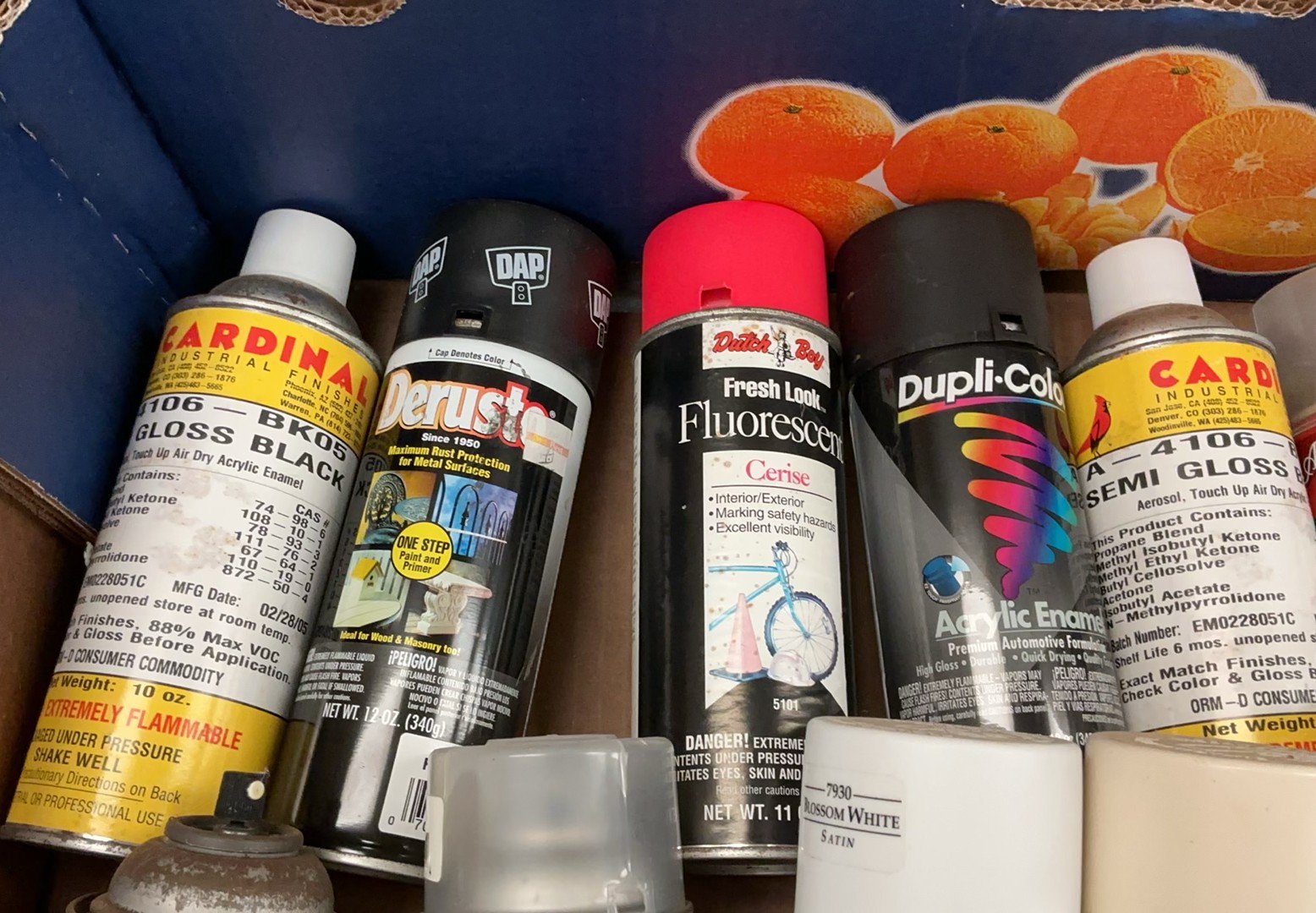 Assorted spray paint cans (Krylon, American Accents, Rust-Oleum) - image 3 of 9