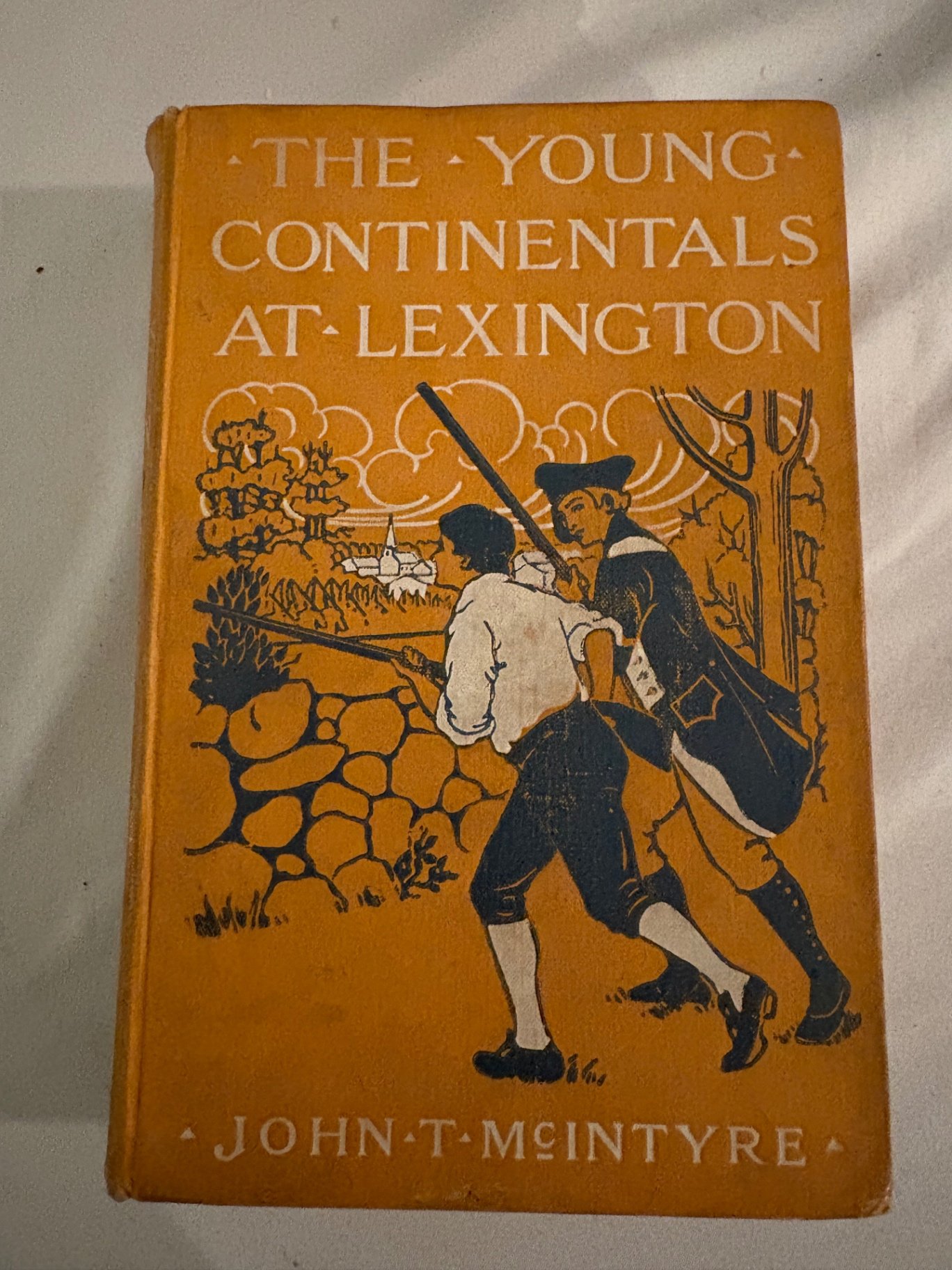 McIntyre, The Young Continentals at Lexington, Illustrator Ralph L. Boyer - image 1 of 10