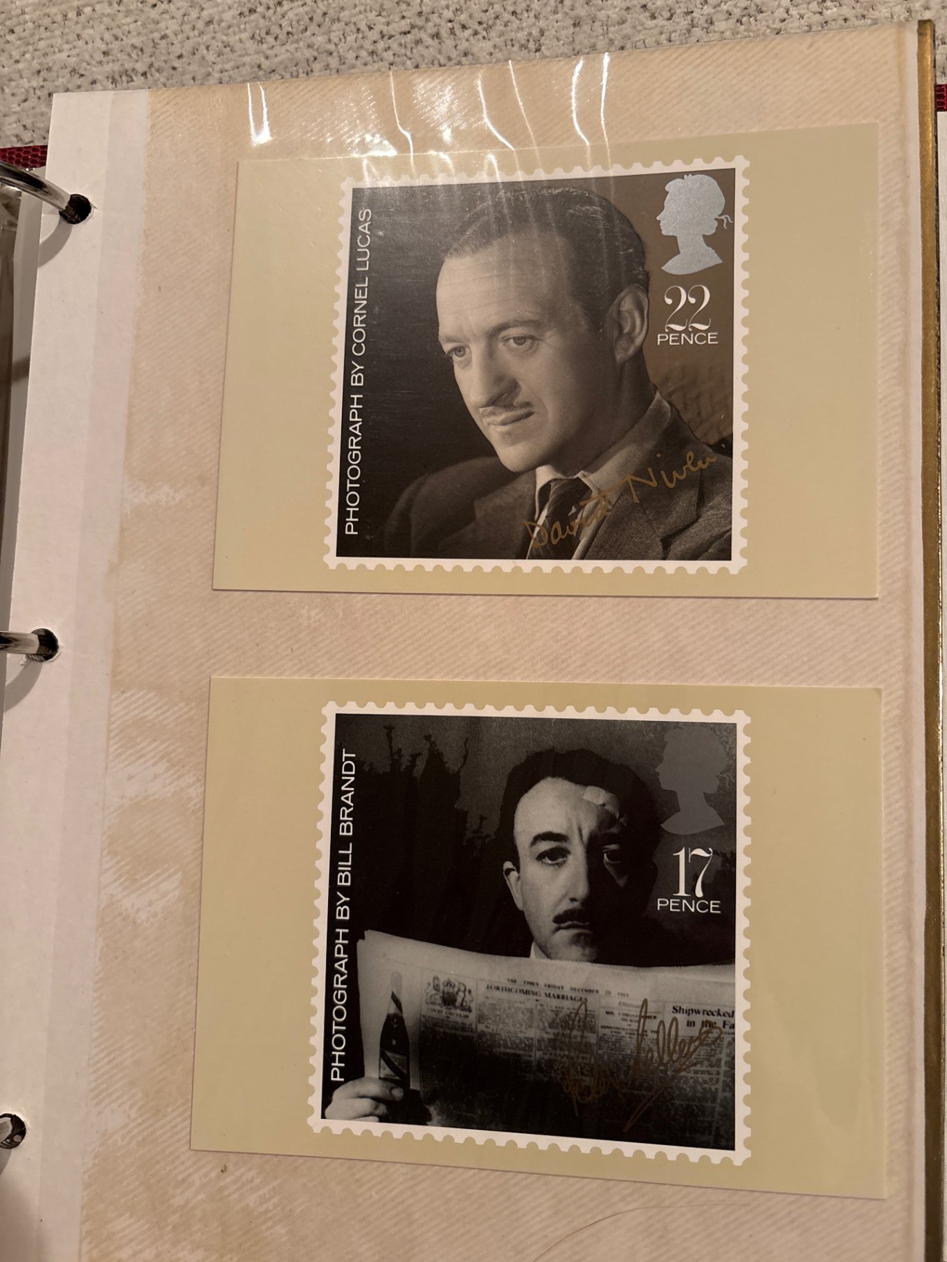 Large British Stamp Collectors Album and US First Day Issues and More  - image 16 of 26