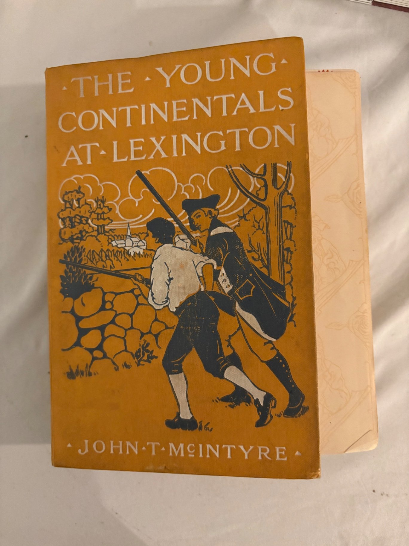 McIntyre, The Young Continentals at Lexington, Illustrator Ralph L. Boyer - image 10 of 10