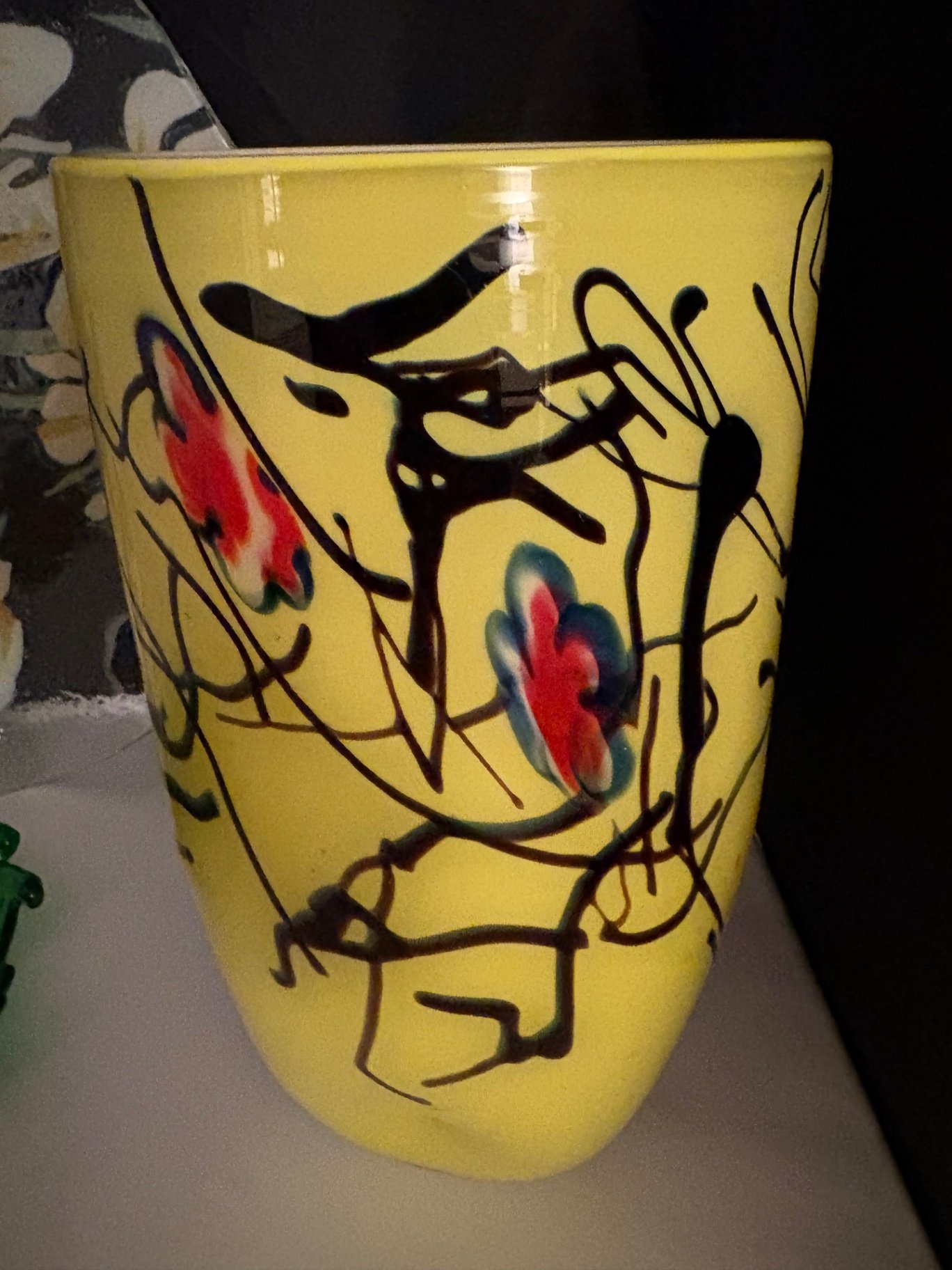 Assorted Art Glass ,Sydenstricker Fused Plate, Swirled Blown and Recycled - image 3 of 20