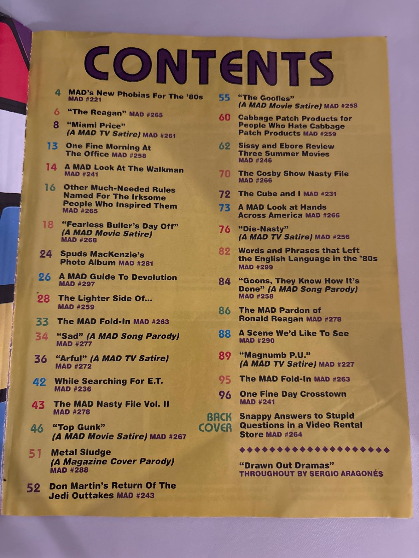 MAD Magazine Special Collectior’s Edition :Spoof of the 80s - image 2 of 5