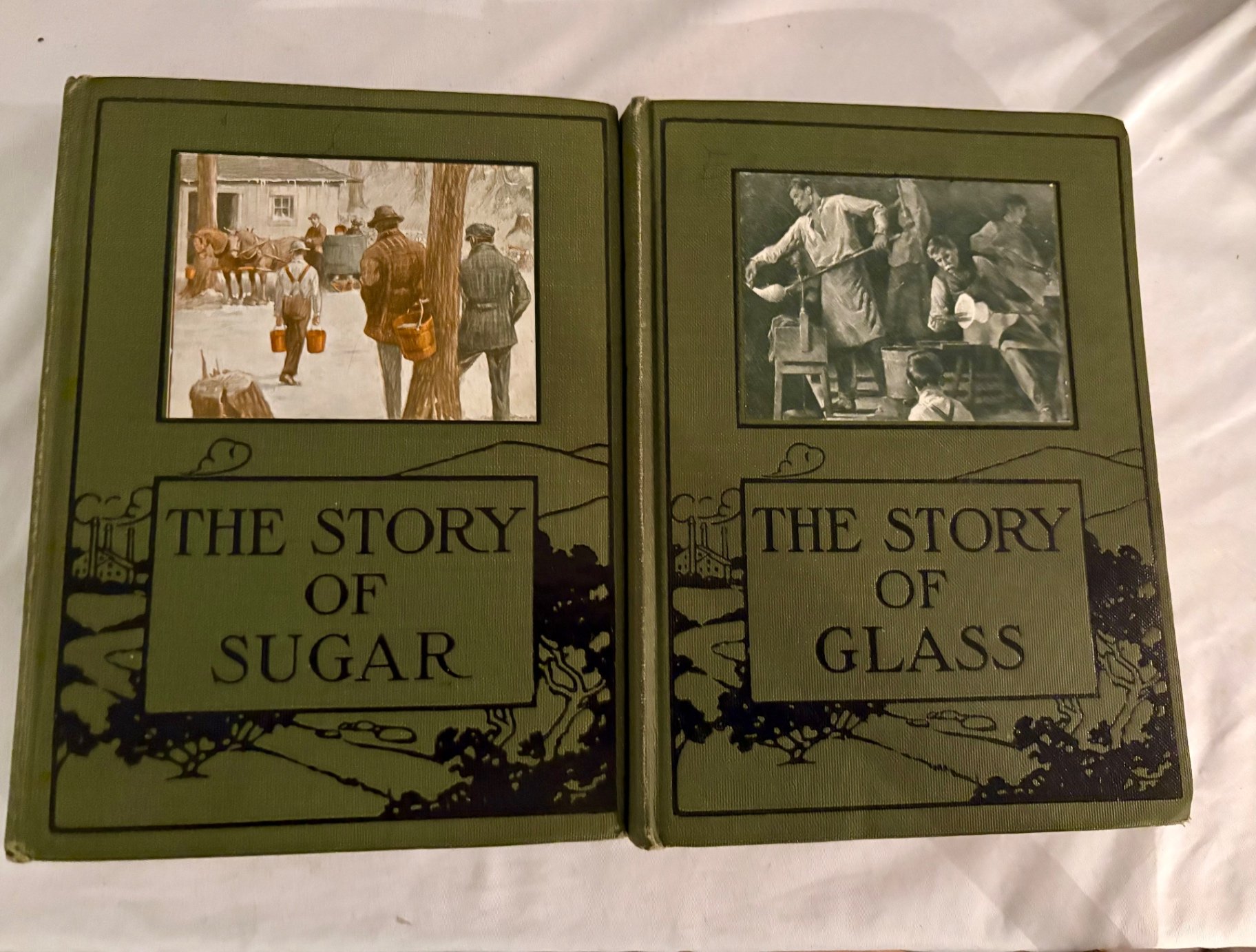 Bassett, The Story of Sugar & The Story of Glass, Illustrator,  C.P Gray - image 1 of 16