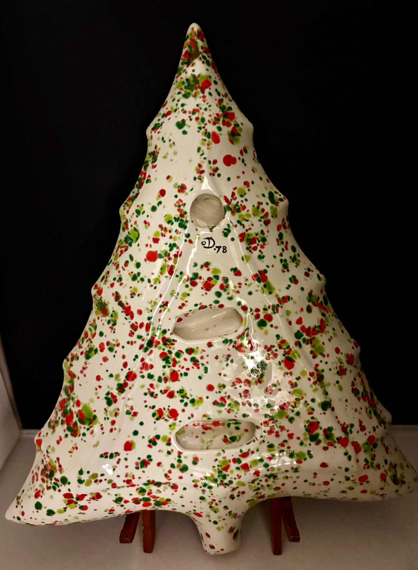 Retro Coca Cola Santa Tray + Vintage Christmas Decor - image 6 of 13