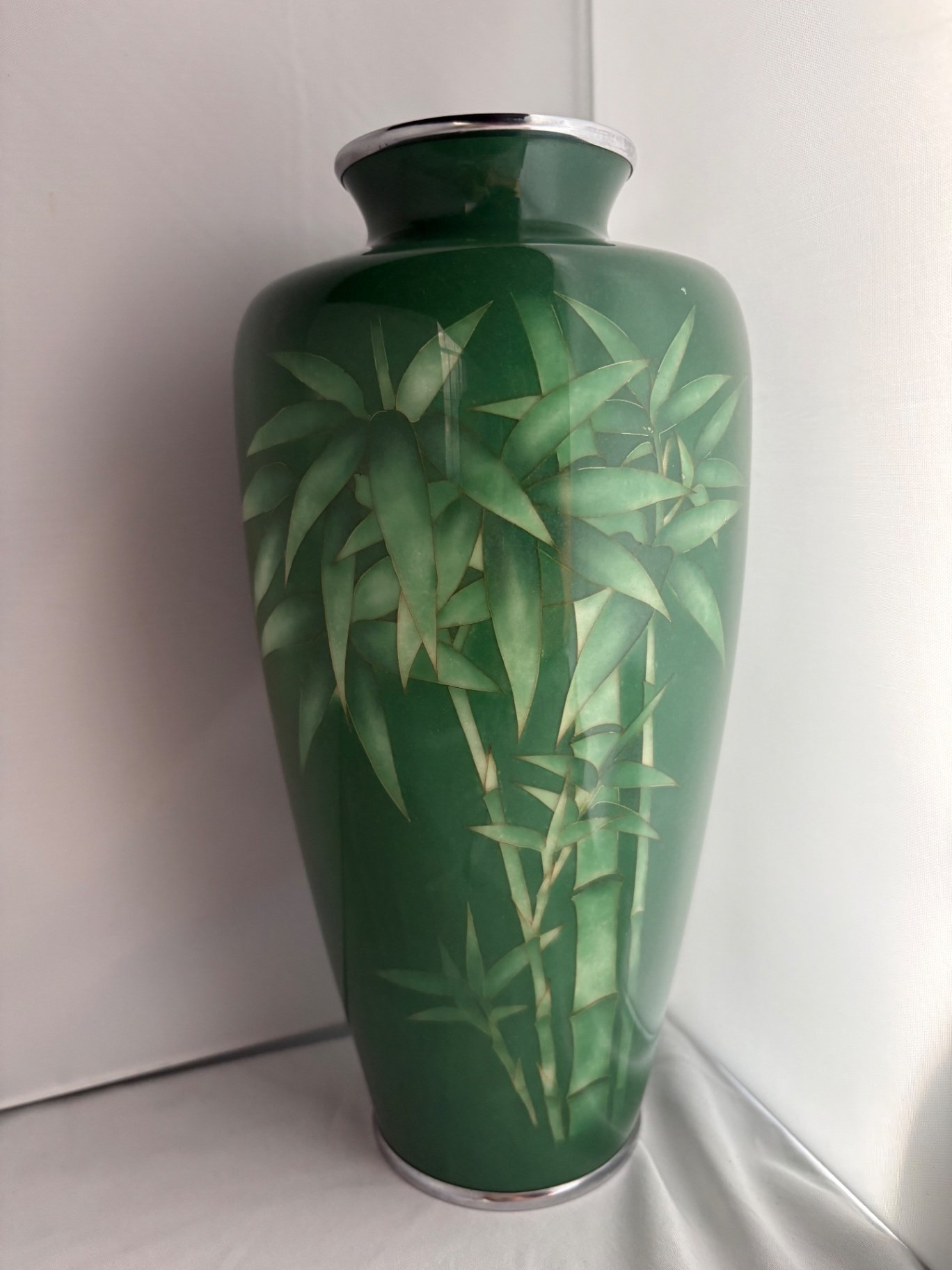 Japanese Meiji Period (1868-1912) Porcelain and Enamel Vase - image 1 of 5