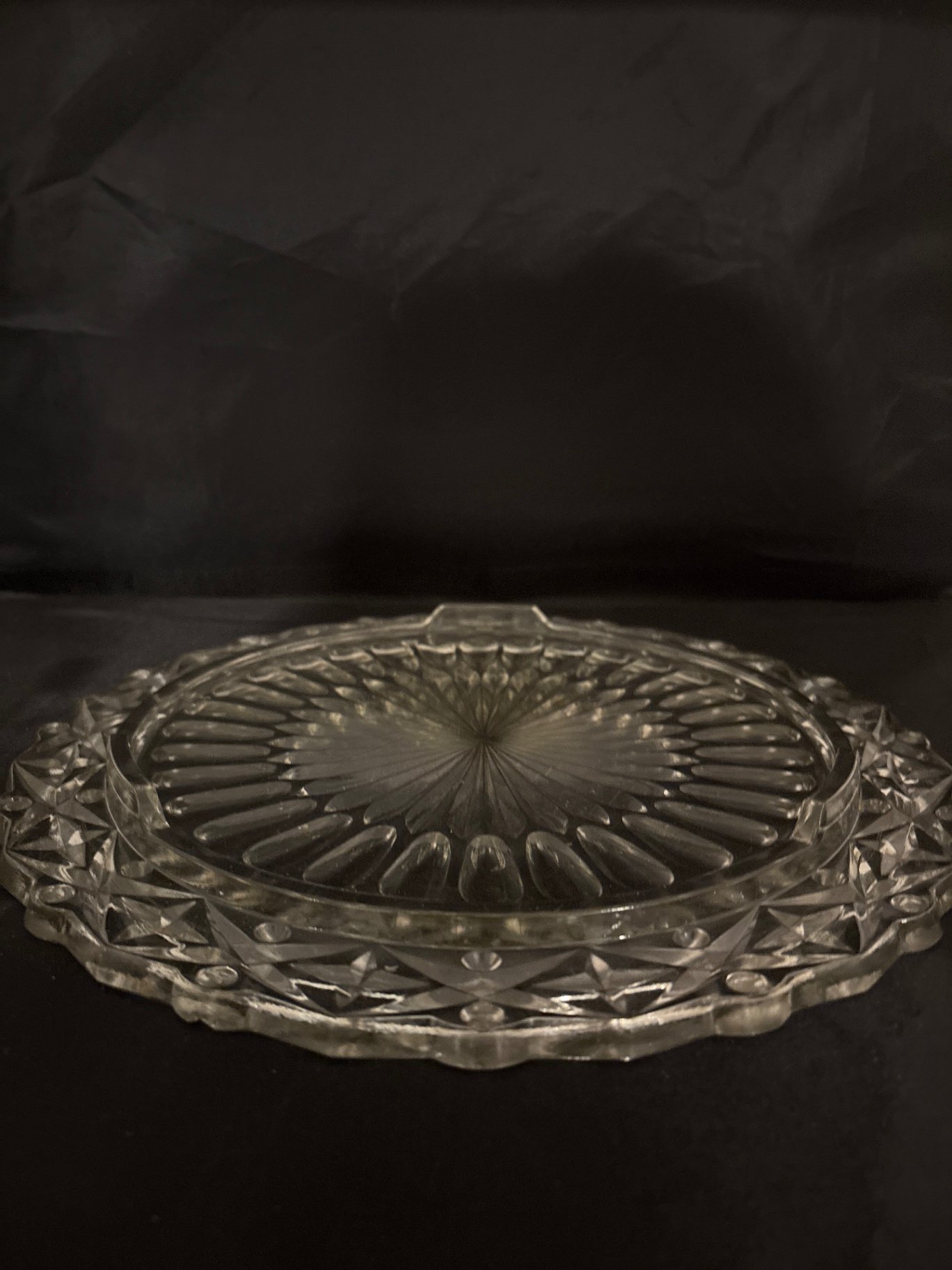 Mid-Century Modern Pressed Glass Hostess Serveware - image 7 of 9