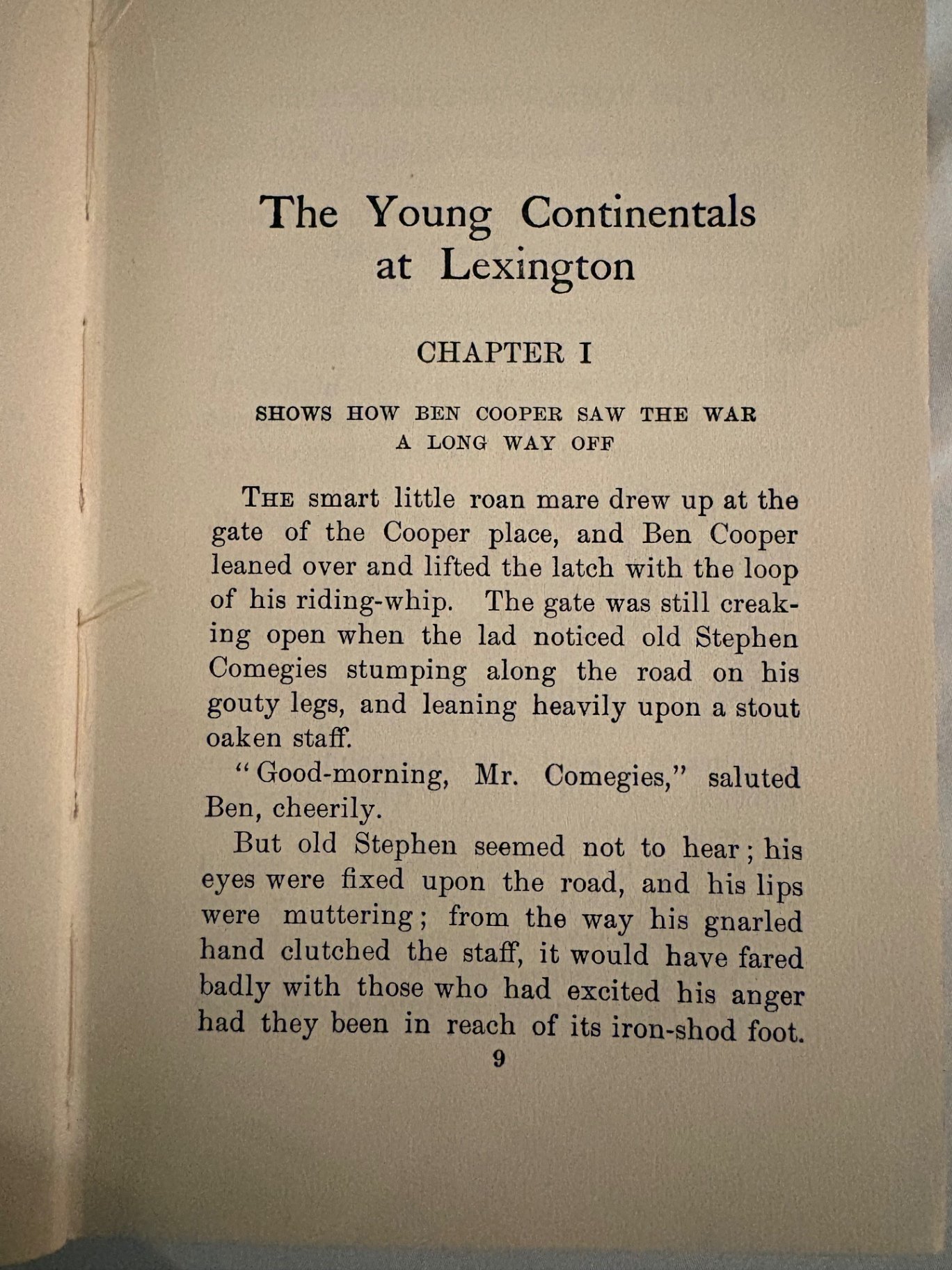 McIntyre, The Young Continentals at Lexington, Illustrator Ralph L. Boyer - image 8 of 10