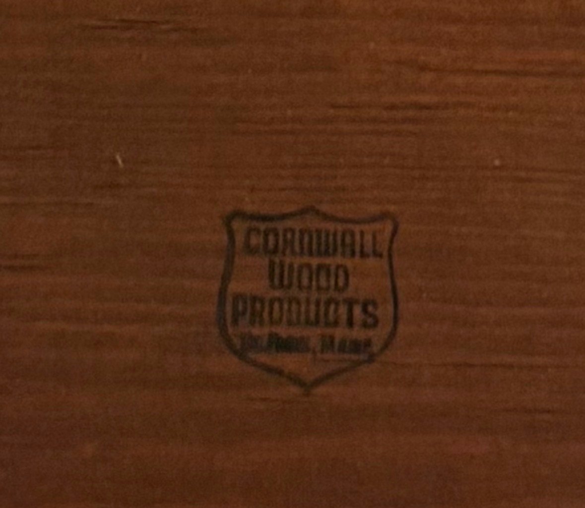 Mid Century Horseshoe Foot Stool by Cornwall Wood Products , Maine  - image 7 of 7