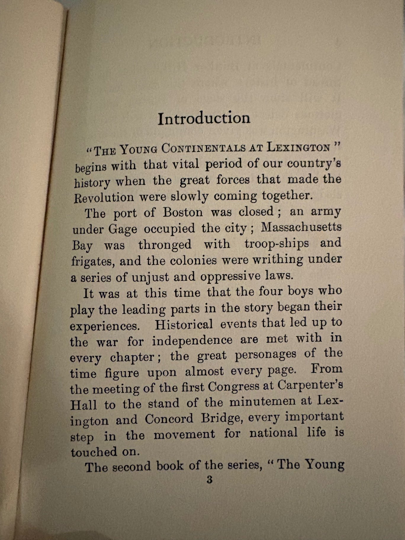 McIntyre, The Young Continentals at Lexington, Illustrator Ralph L. Boyer - image 5 of 10