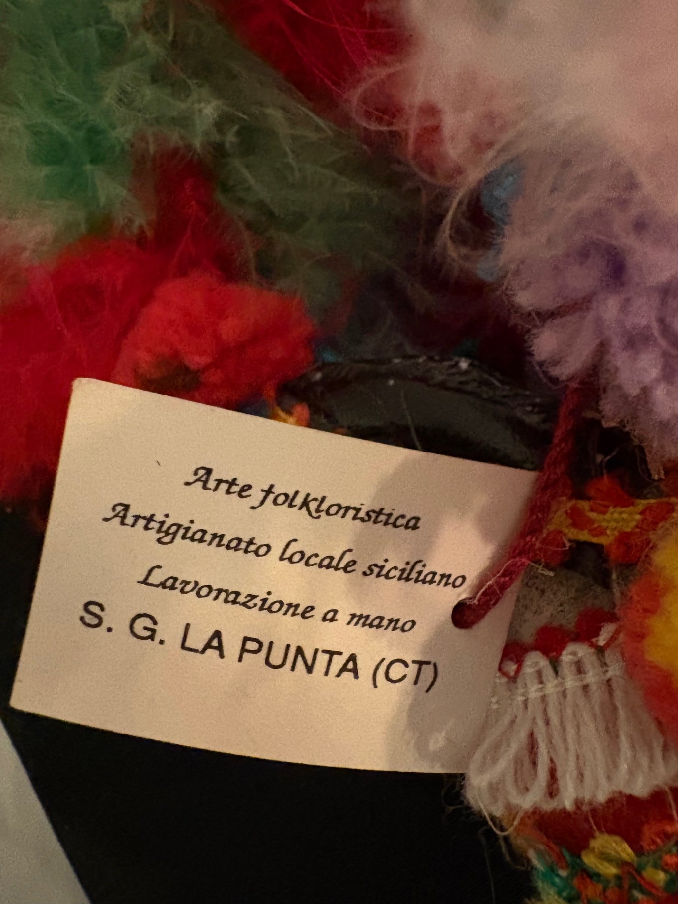 Vintage Sicilian Folk Art and Florentian Wooden Tole Tray - image 10 of 10