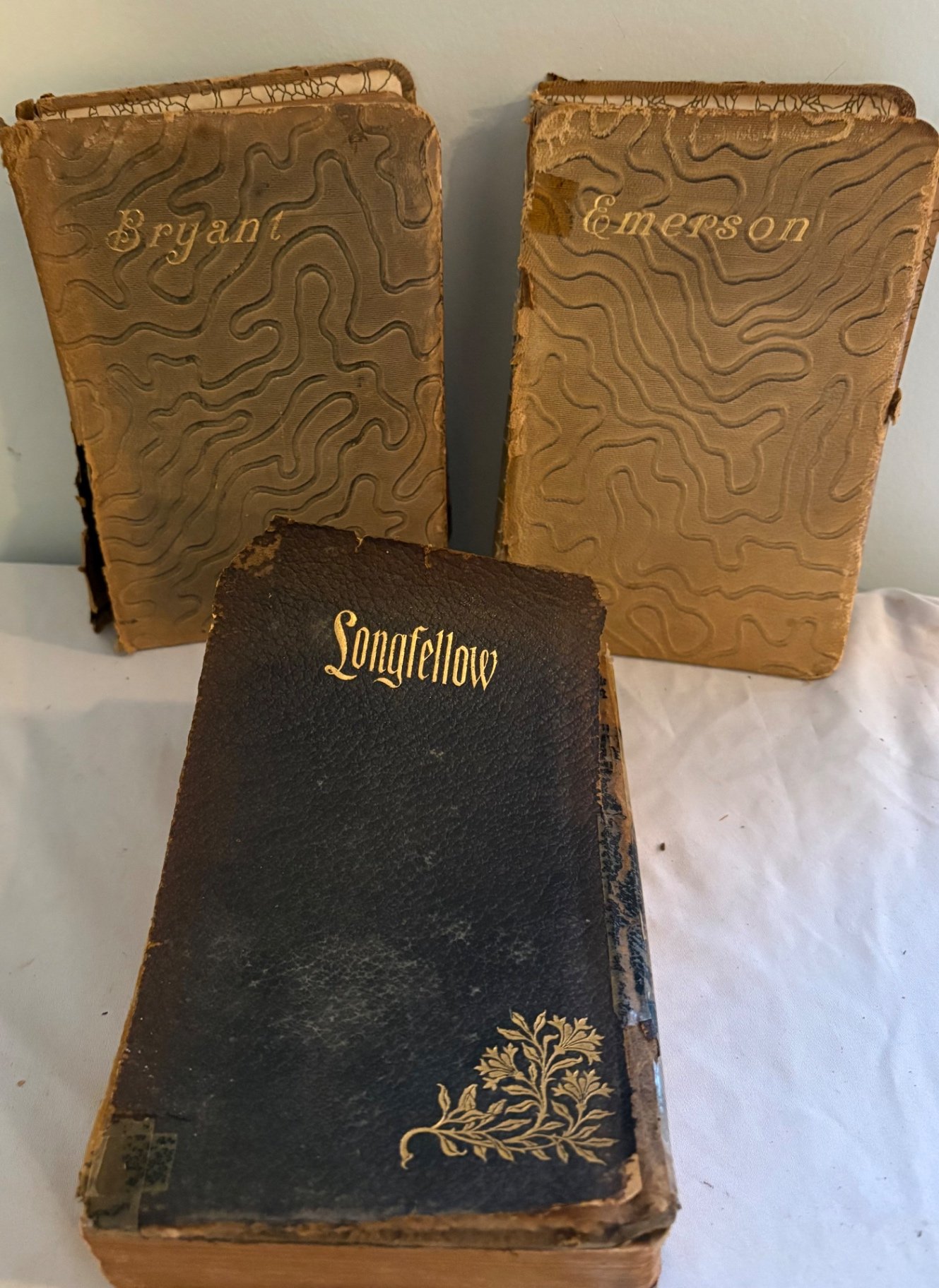 Rare Antique Poetry Books, Bryant, Emerson, Longfellow  - image 1 of 18