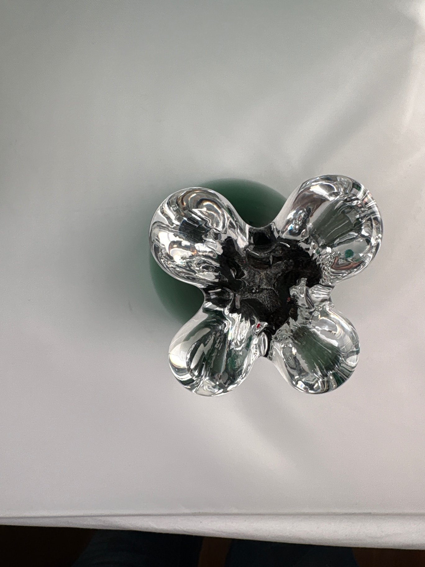 Tiffin Glass Co. 8 Killarney Green Goblets  - image 3 of 3