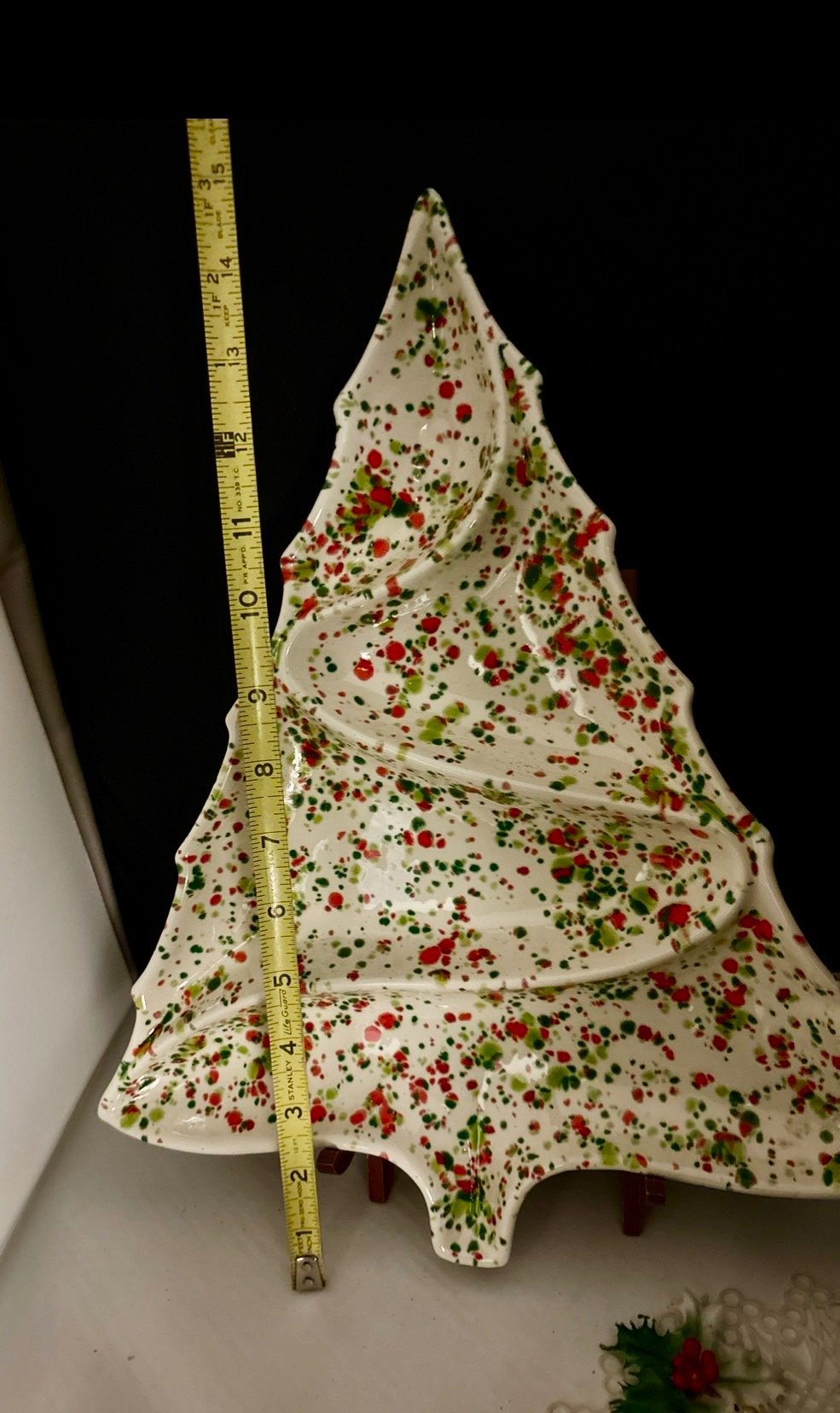 Retro Coca Cola Santa Tray + Vintage Christmas Decor - image 7 of 13