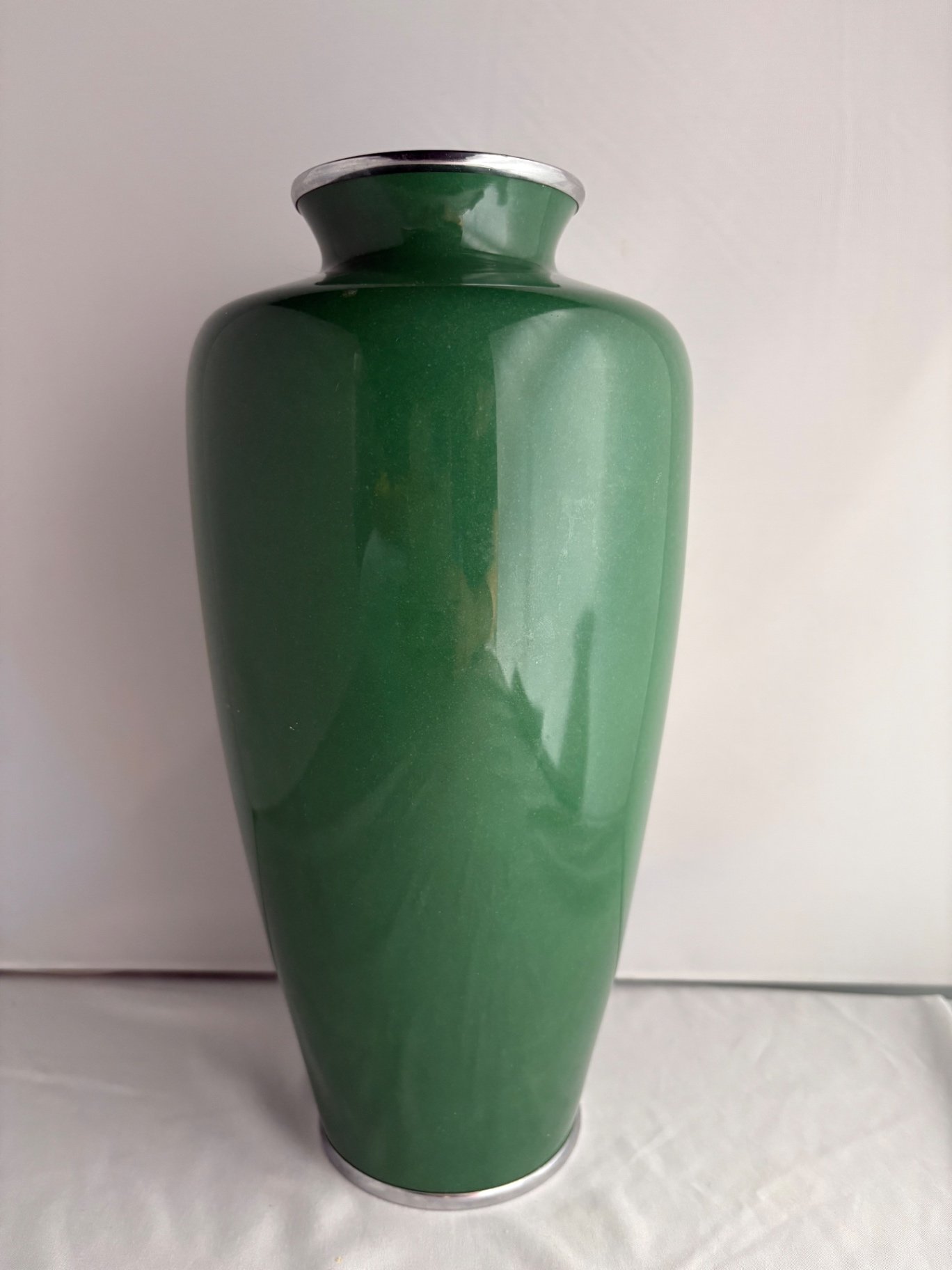 Japanese Meiji Period (1868-1912) Porcelain and Enamel Vase - image 2 of 5