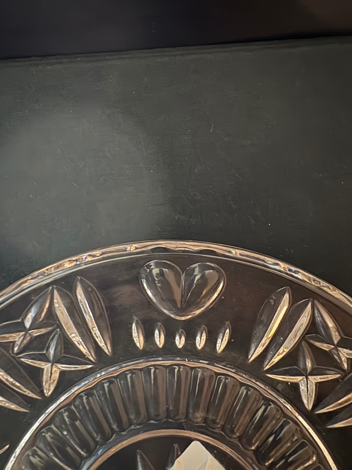 Waterford Millennium Toasting Accent Plate - image 3 of 6