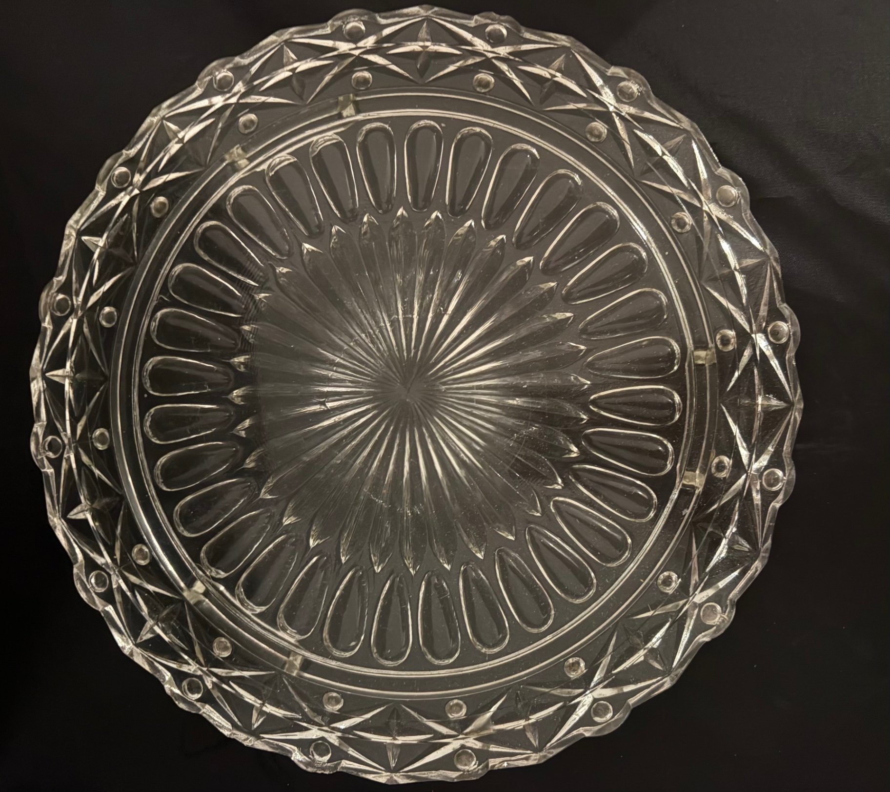 Mid-Century Modern Pressed Glass Hostess Serveware - image 5 of 9