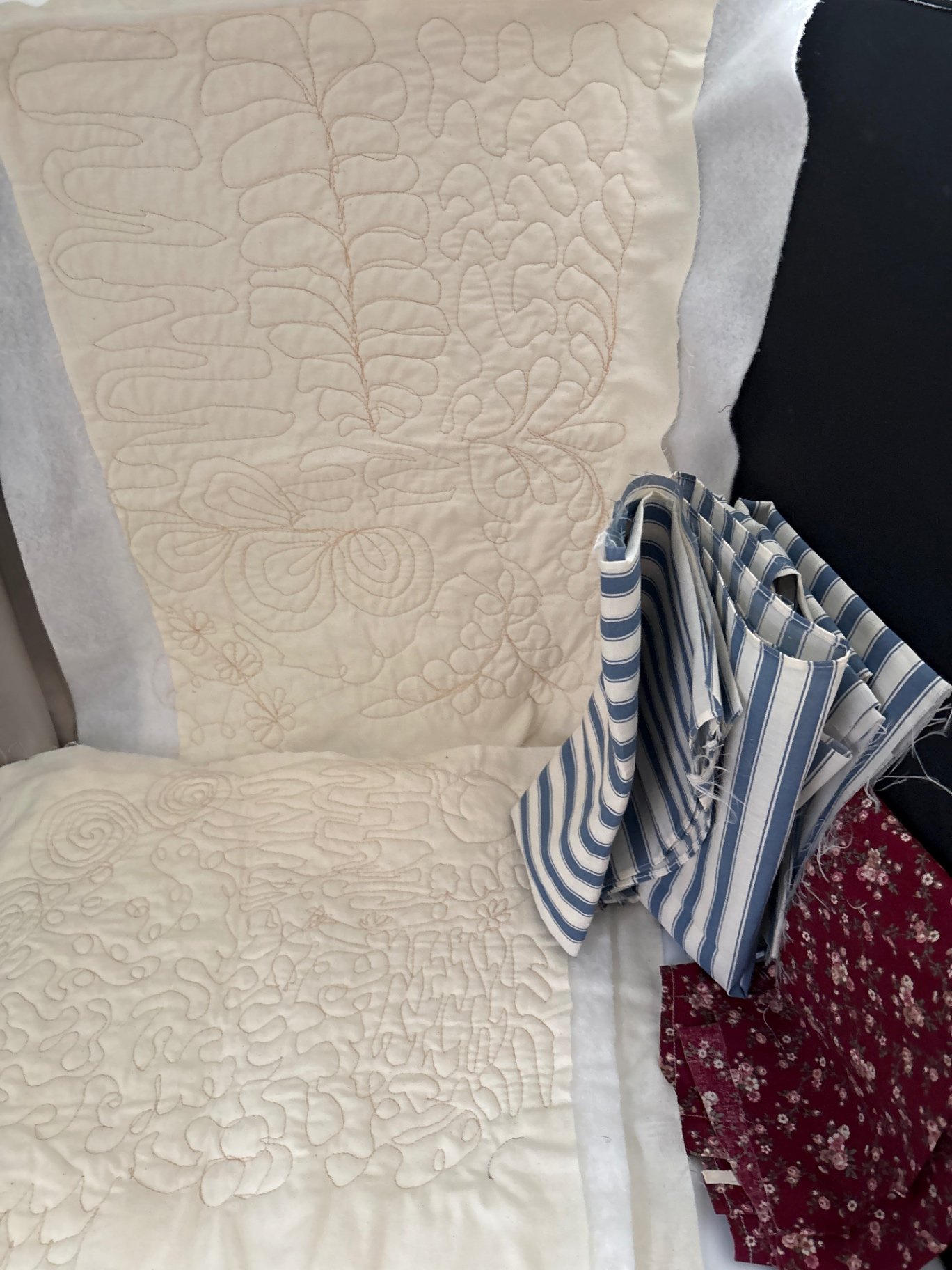 Mid Century Wicker Sewing Box with Sewing Accessories and Tools  - image 12 of 12