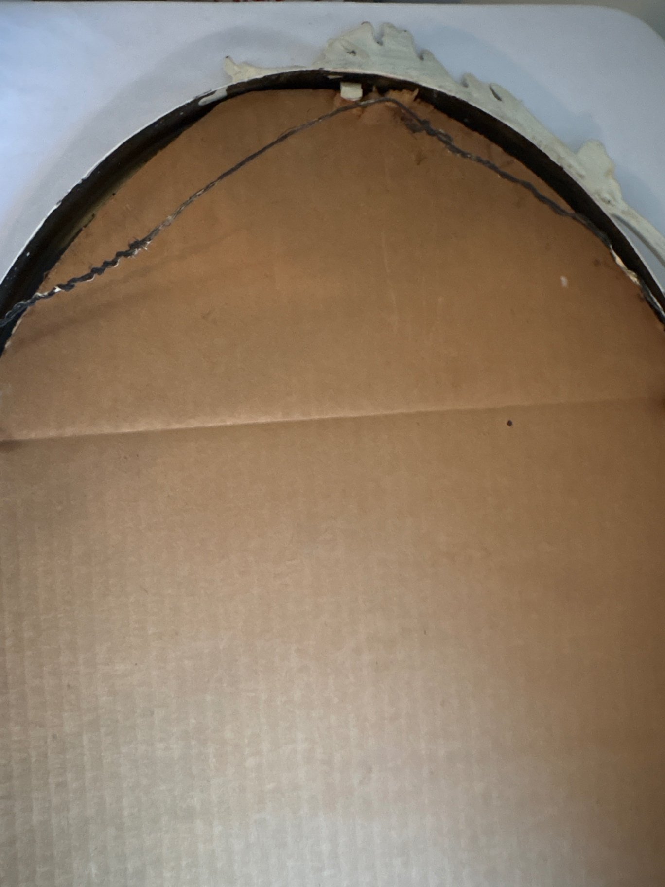 Vintage Victorian Syroco Style Wall Mirror  - image 4 of 4