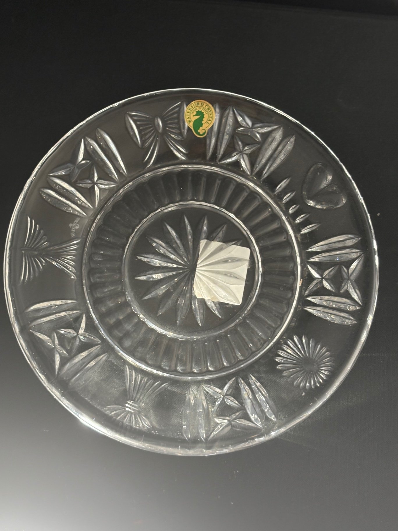 Waterford Millennium Toasting Accent Plate - image 1 of 6