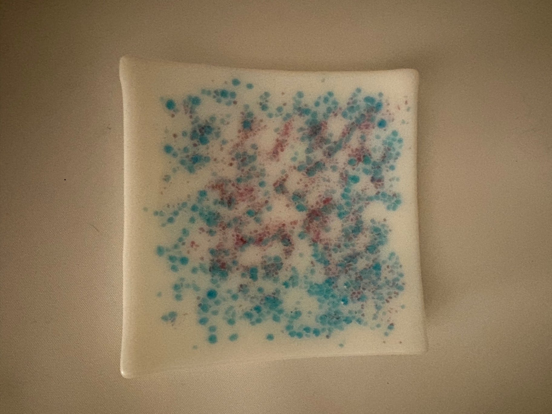 Assorted Art Glass ,Sydenstricker Fused Plate, Swirled Blown and Recycled - image 14 of 20