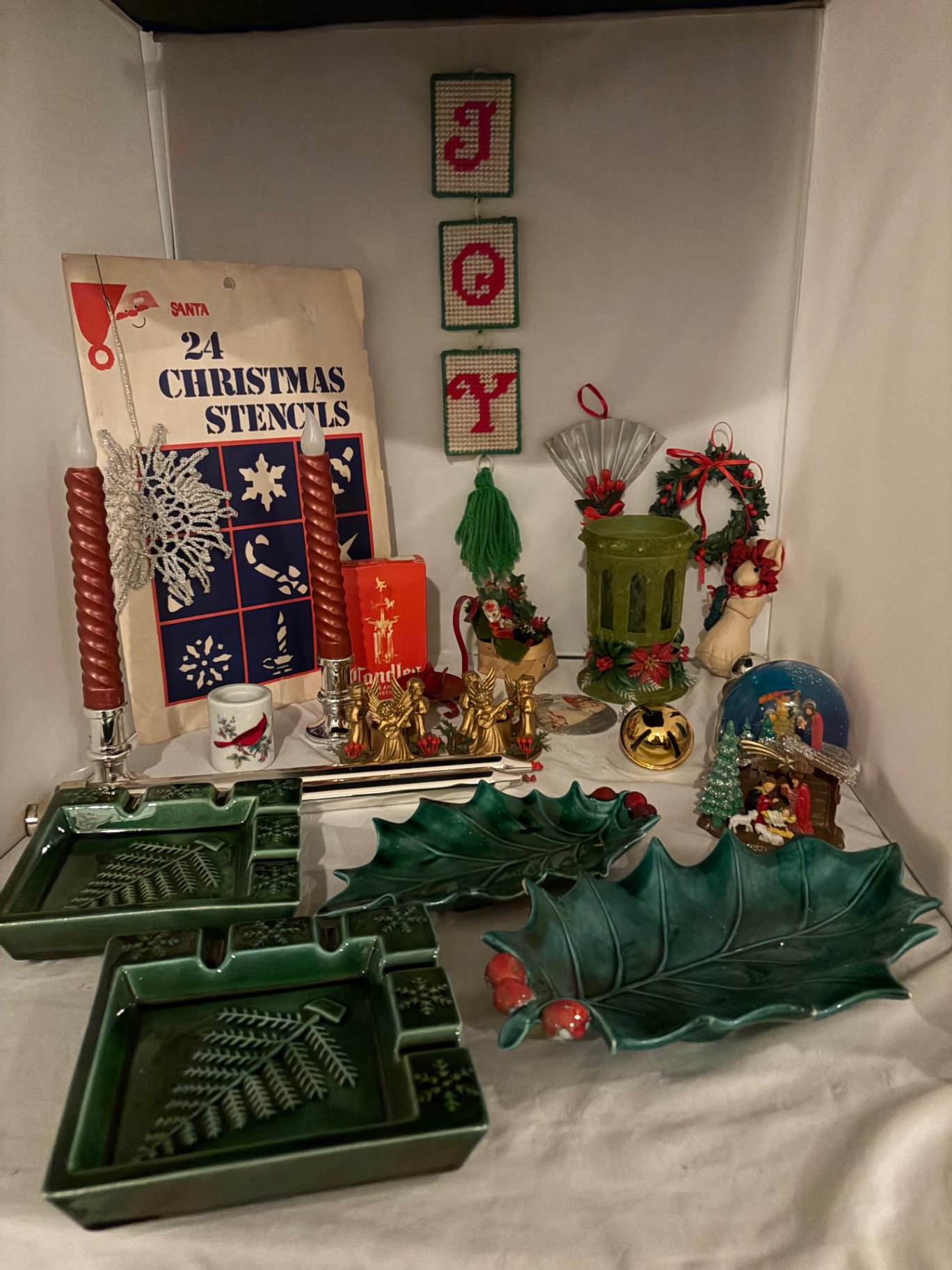 Vintage Christmas Decorations - image 1 of 11