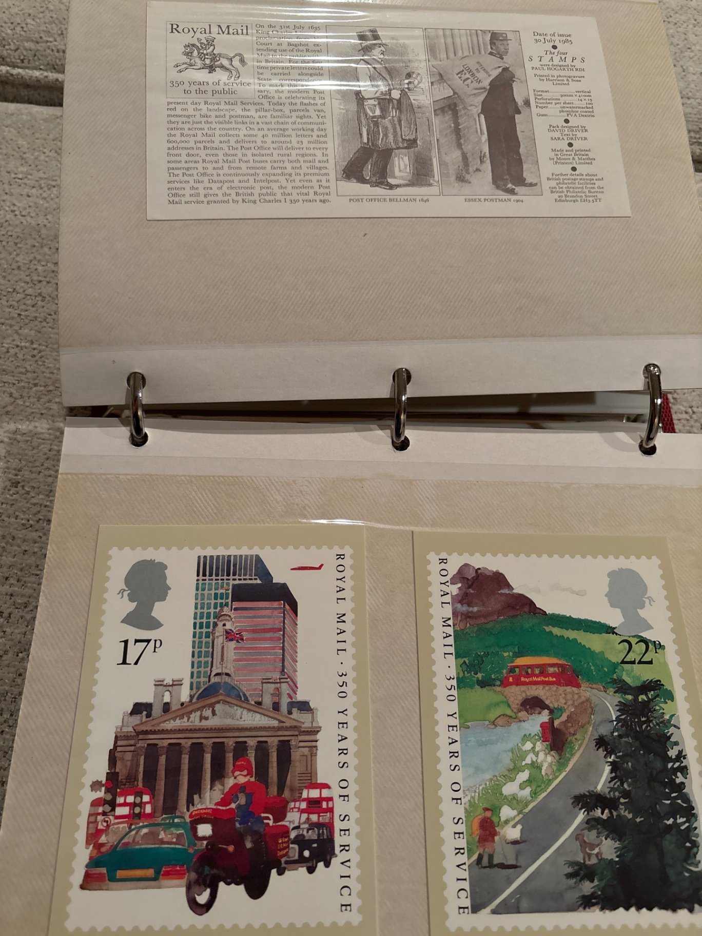 Large British Stamp Collectors Album and US First Day Issues and More  - image 9 of 26