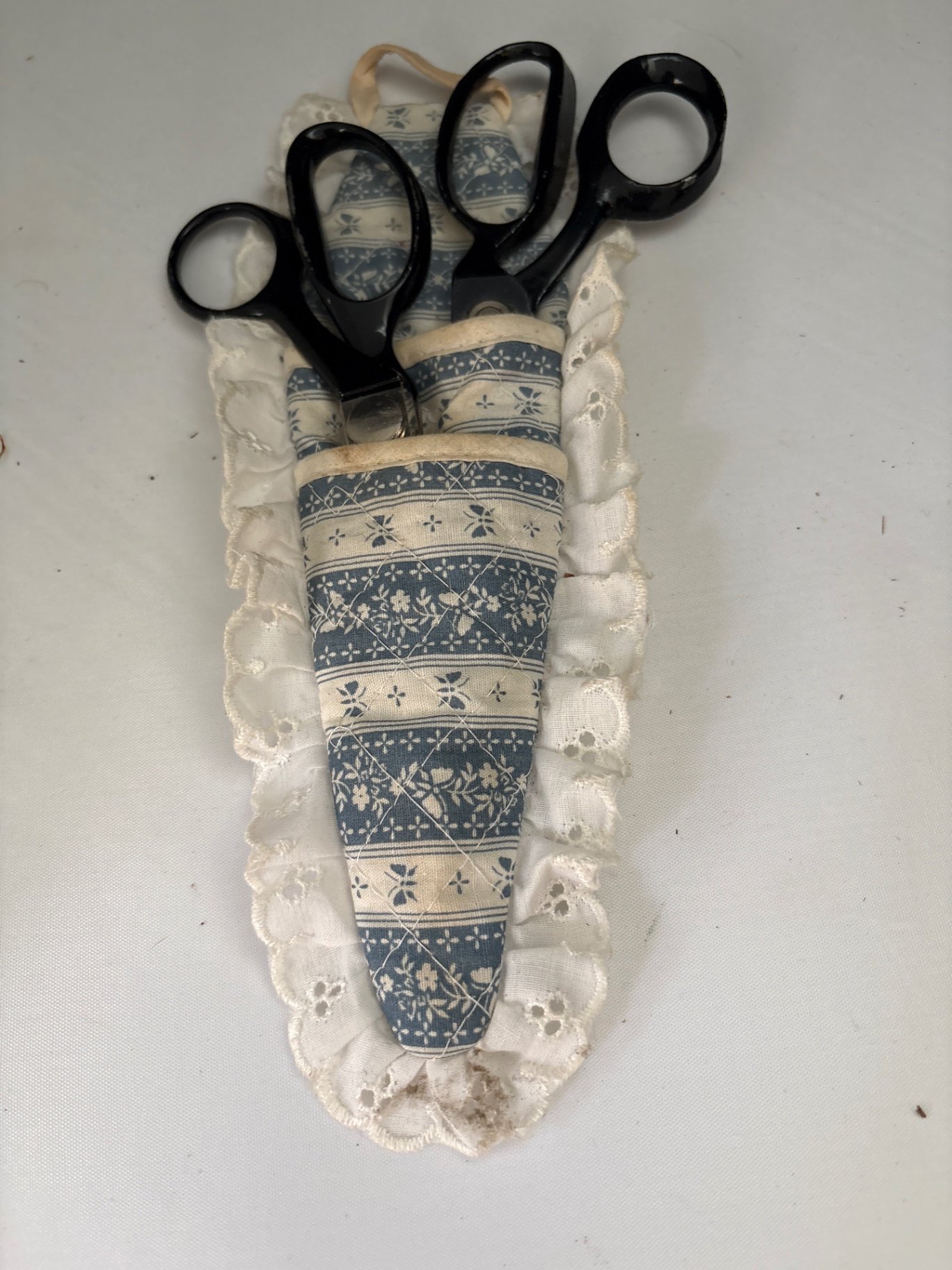 Mid Century Wicker Sewing Box with Sewing Accessories and Tools  - image 11 of 12