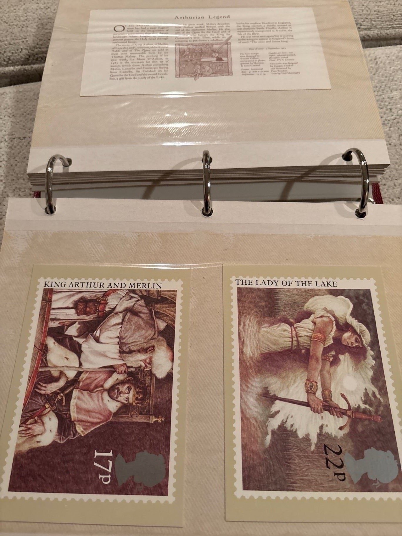 Large British Stamp Collectors Album and US First Day Issues and More  - image 10 of 26