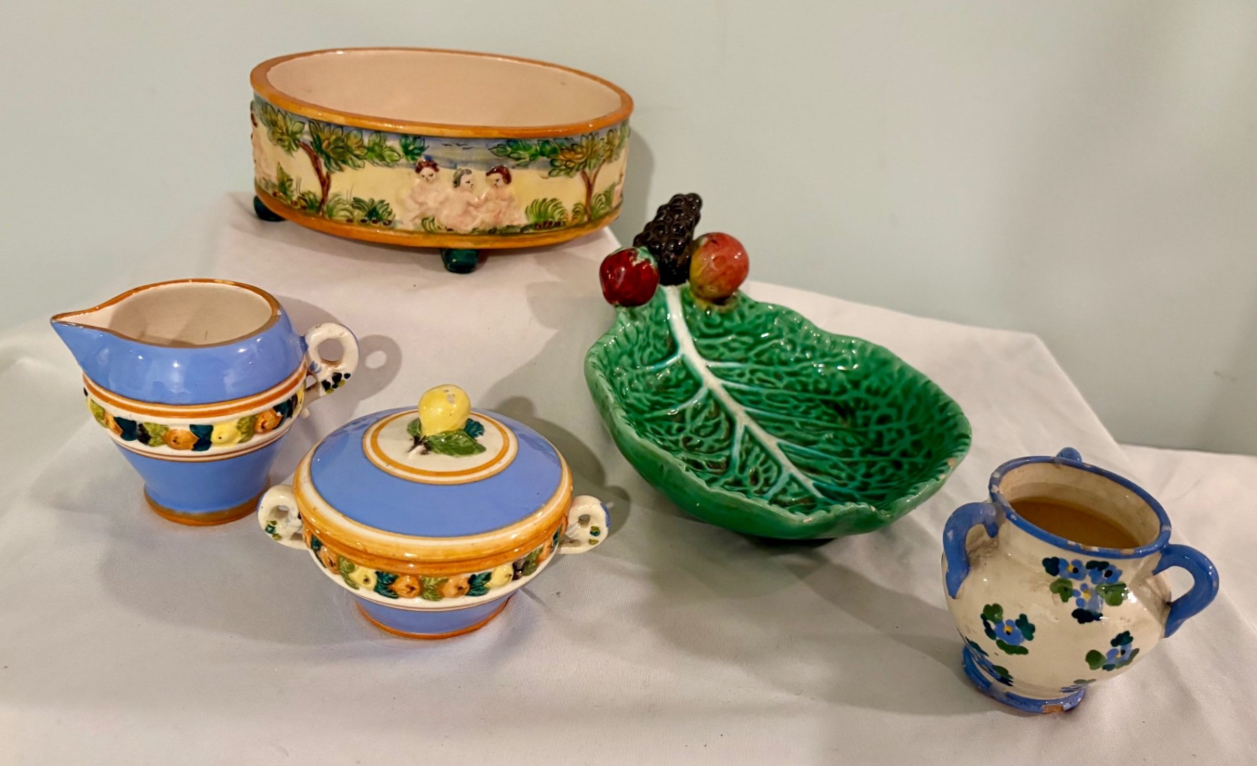 Pottery Italian Style! Capodimonte, Majolica, Bordallo Pinheiro and More - image 1 of 23