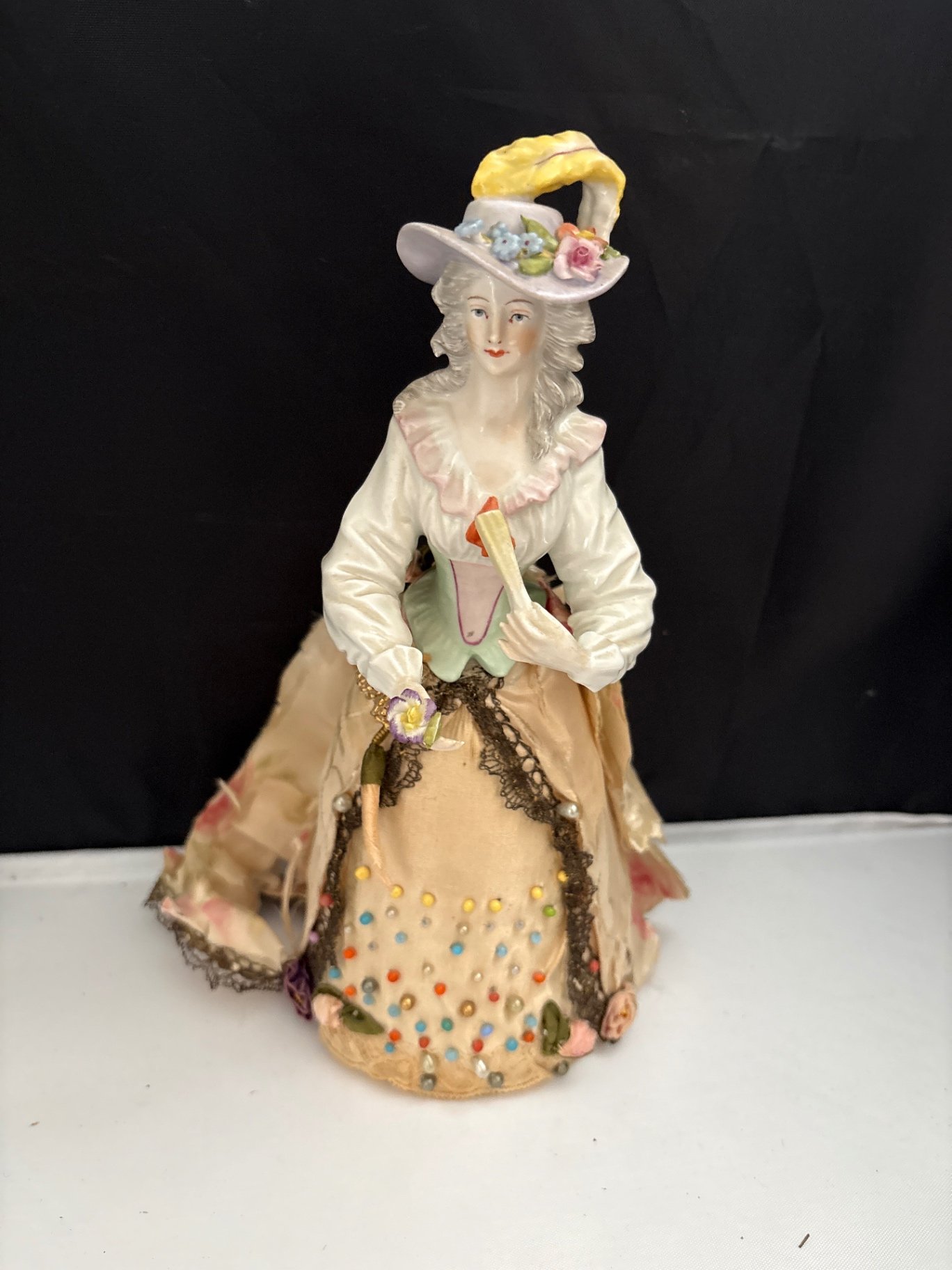 Mid Century Wicker Sewing Box with Sewing Accessories and Tools  - image 7 of 12