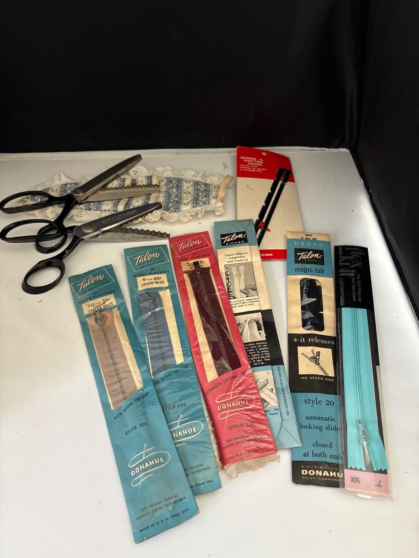 Mid Century Wicker Sewing Box with Sewing Accessories and Tools  - image 9 of 12