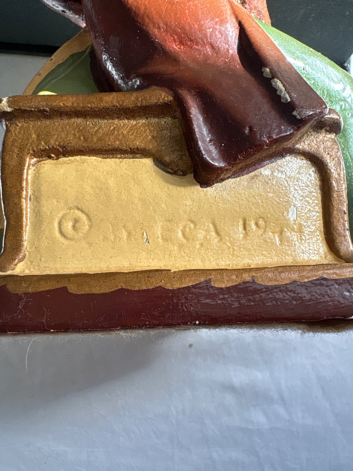 Vintage Electric Corp of America 1944 Porcelain Figurine - image 6 of 6