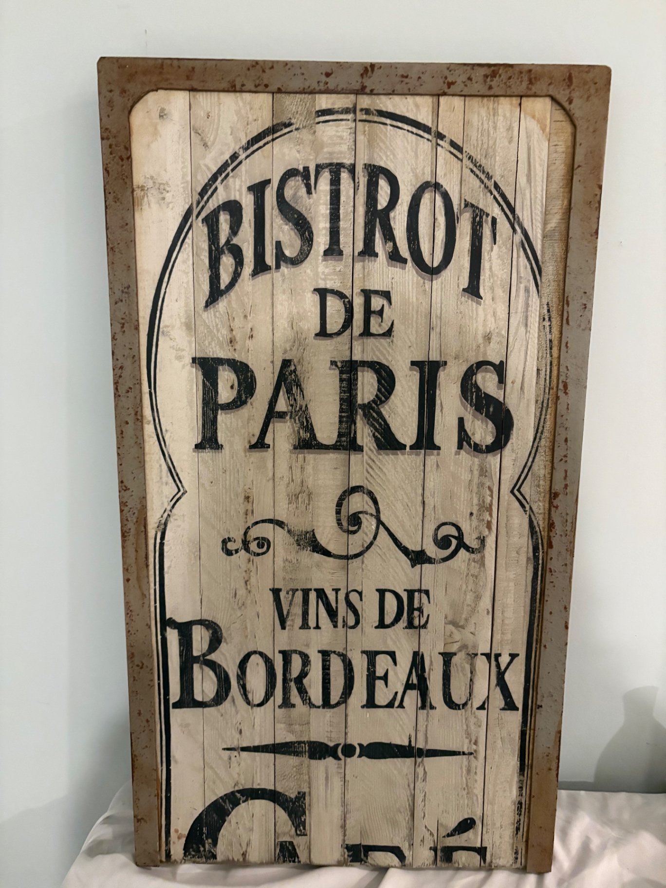 The “Bistrot de Paris” Vintage Style Cafe Sign - image 2 of 7