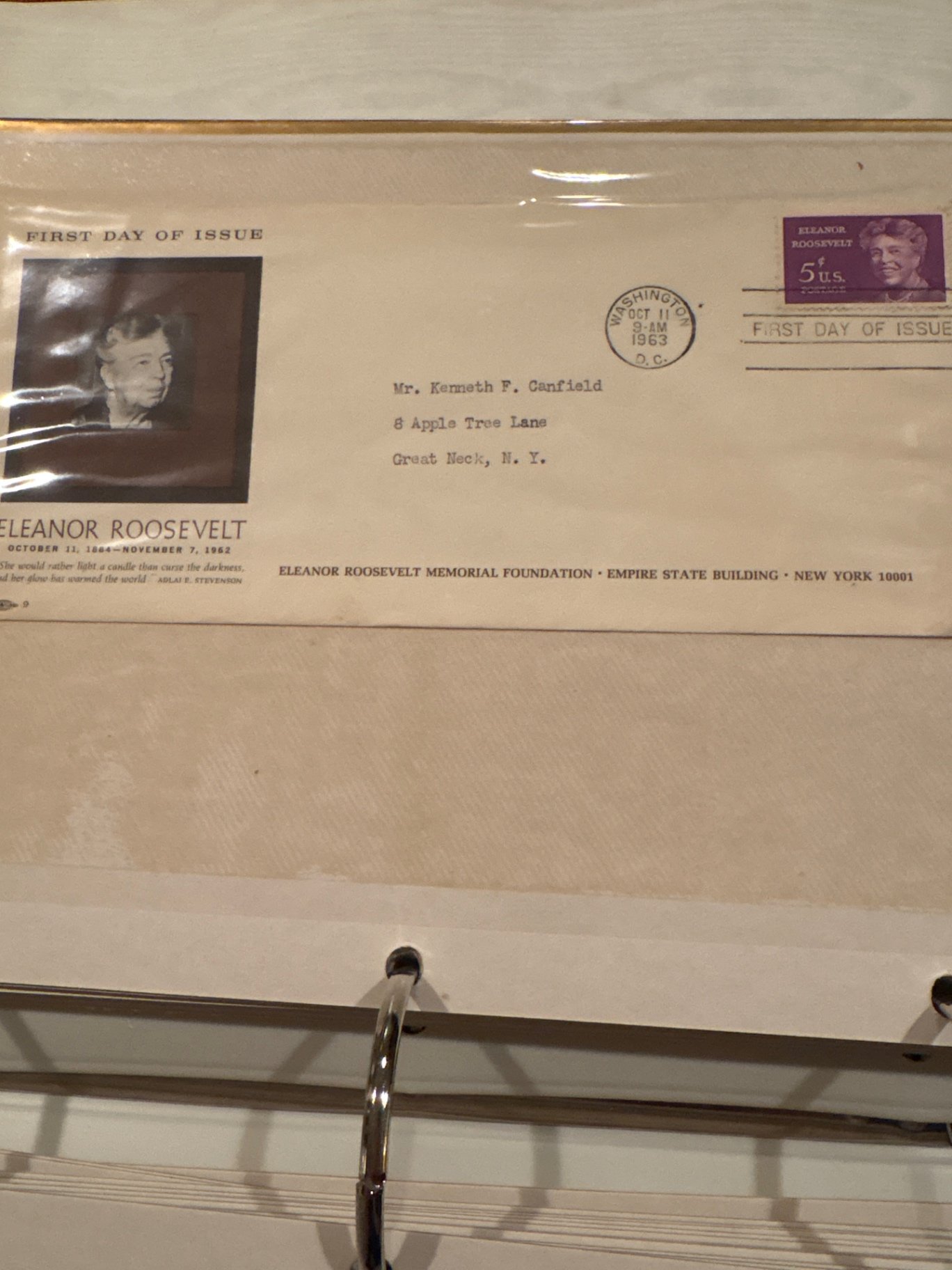 Large British Stamp Collectors Album and US First Day Issues and More  - image 19 of 26