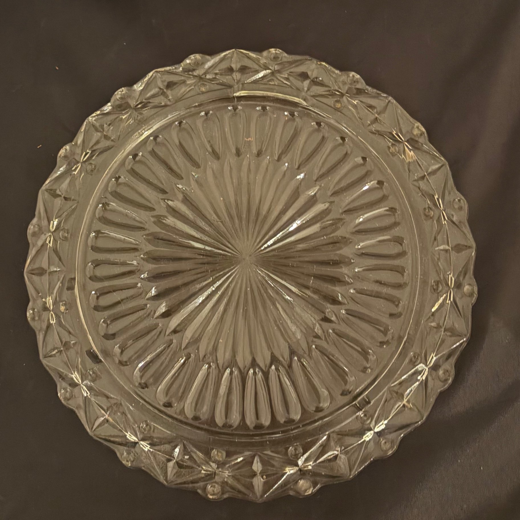 Mid-Century Modern Pressed Glass Hostess Serveware - image 6 of 9